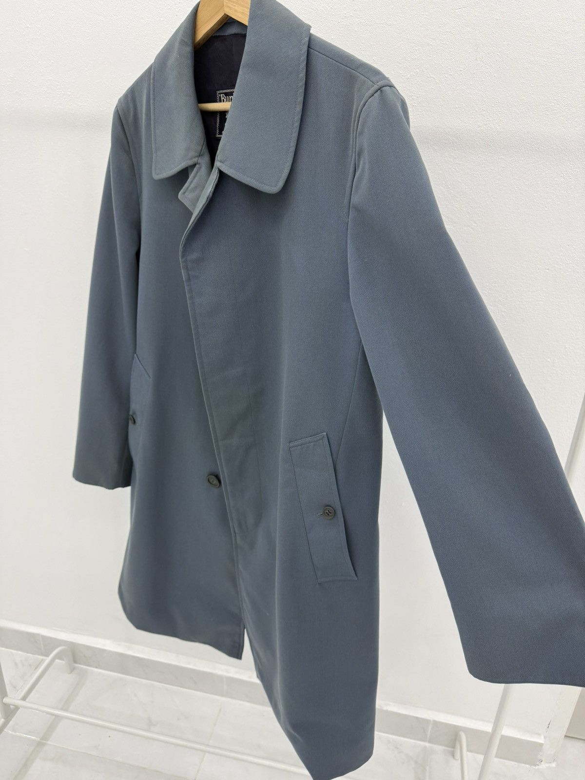Burberry Vintage 1990s Burberry’s Coat Made in ENGLAND Casual Style Size S / US 4 / IT 40 - 5 Thumbnail