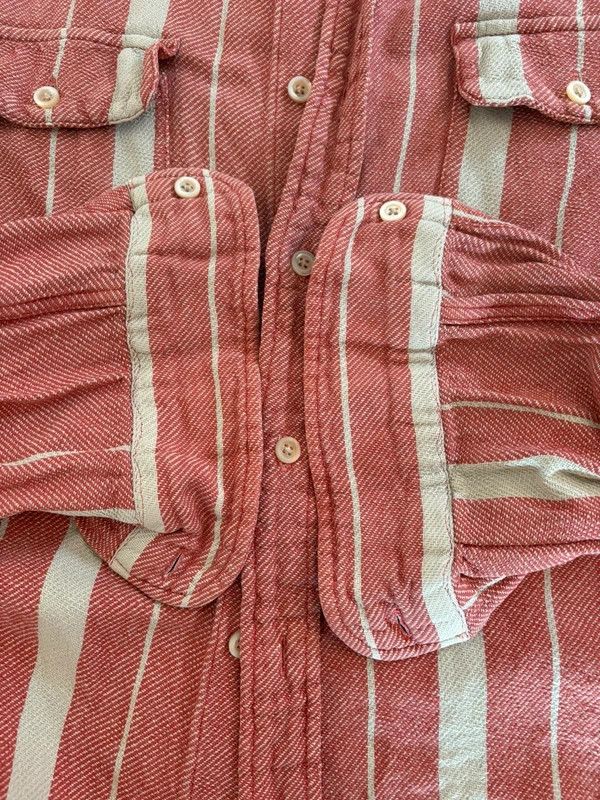 Levi's Vintage Clothing LVC 1950s Shorthorn pink flannel shirt Size US S / EU 44-46 / 1 - 7 Thumbnail