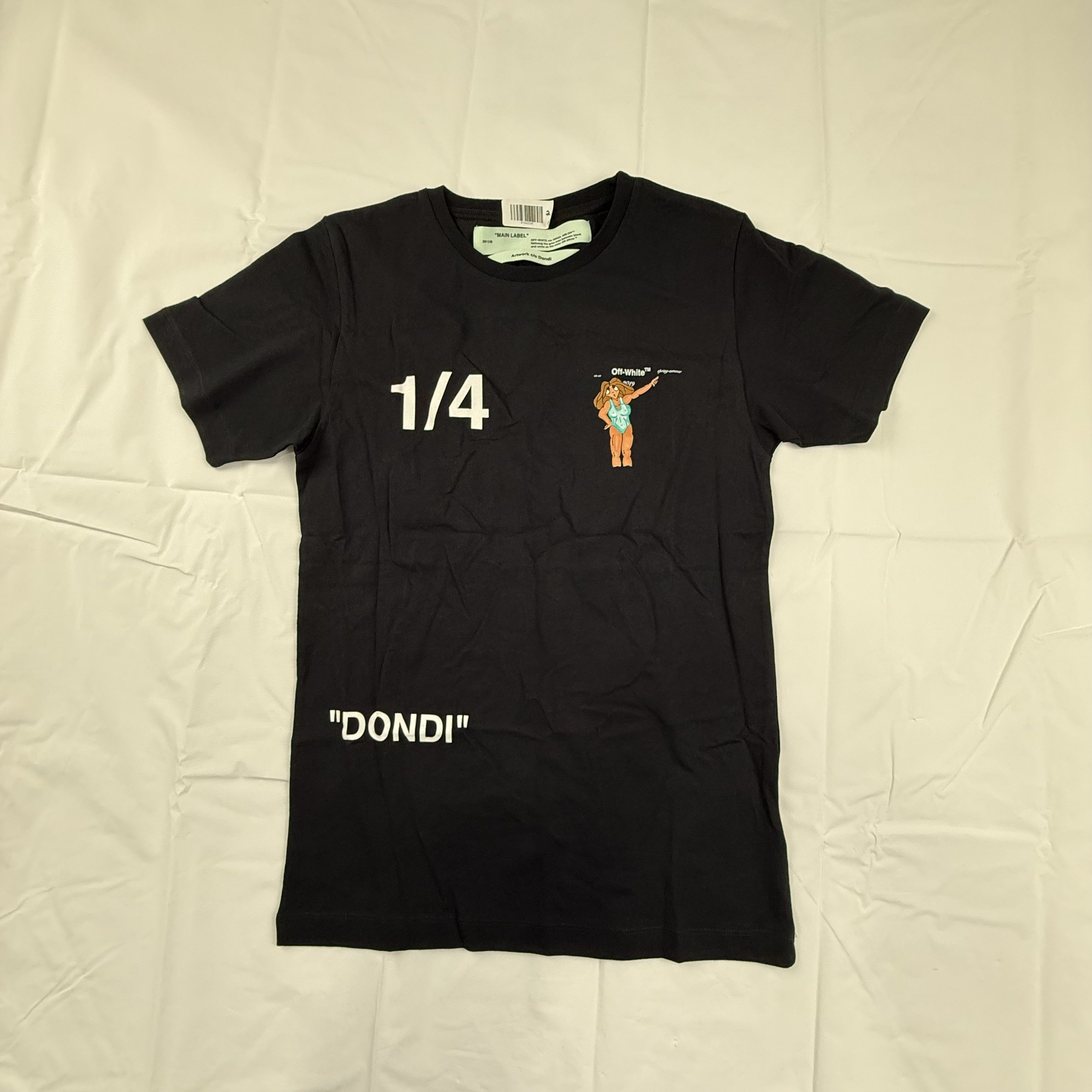 Off-White Off-White Virgil Abloh Dondi White Impressionism T-Shirt XS Size US XS / EU 42 / 0 - 2 Thumbnail