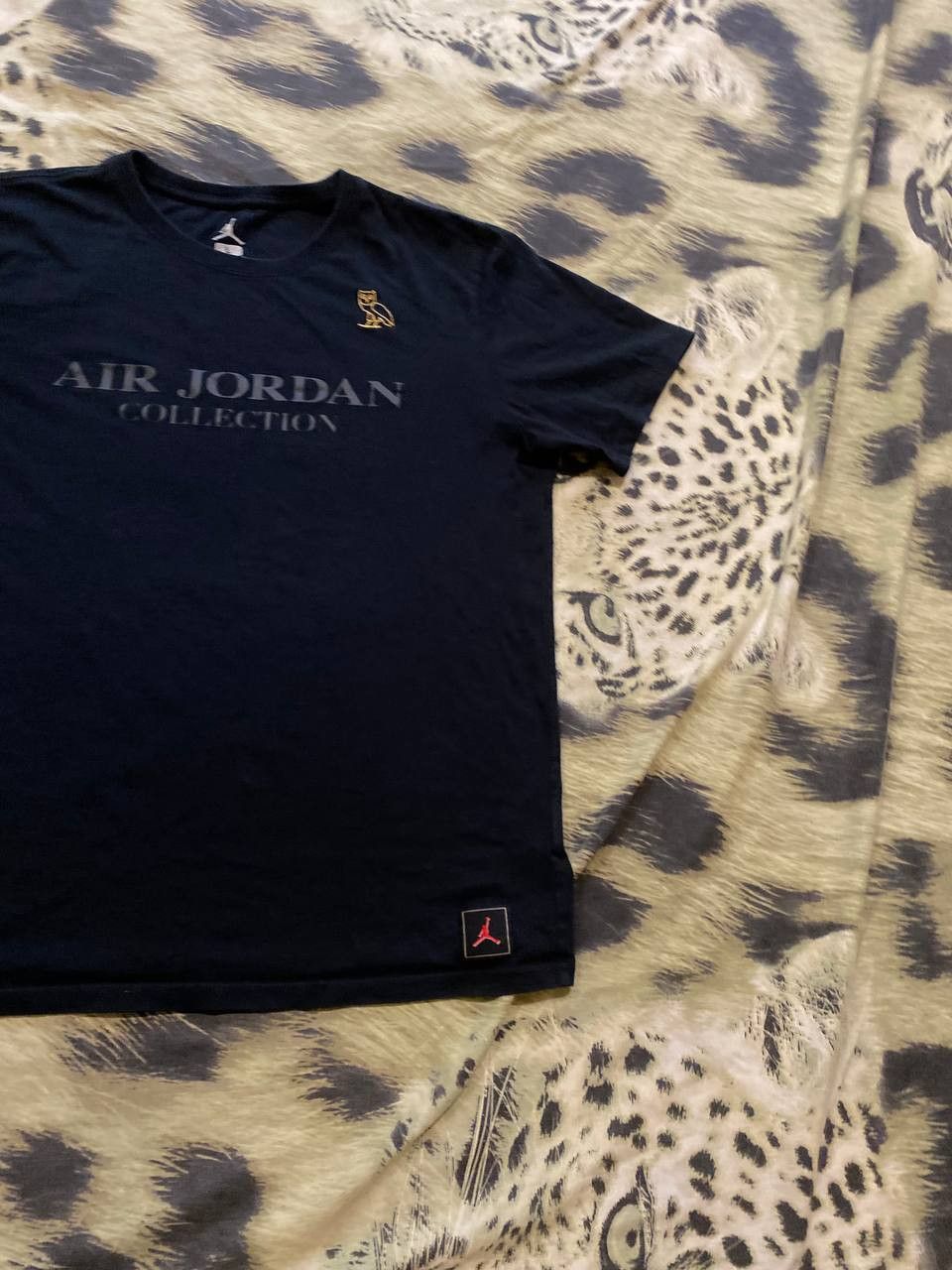 Jordan Brand AIR JORDAN T-Shirt black Streetwear big print Y2K Vintage Size US L / EU 52-54 / 3 - 7 Thumbnail