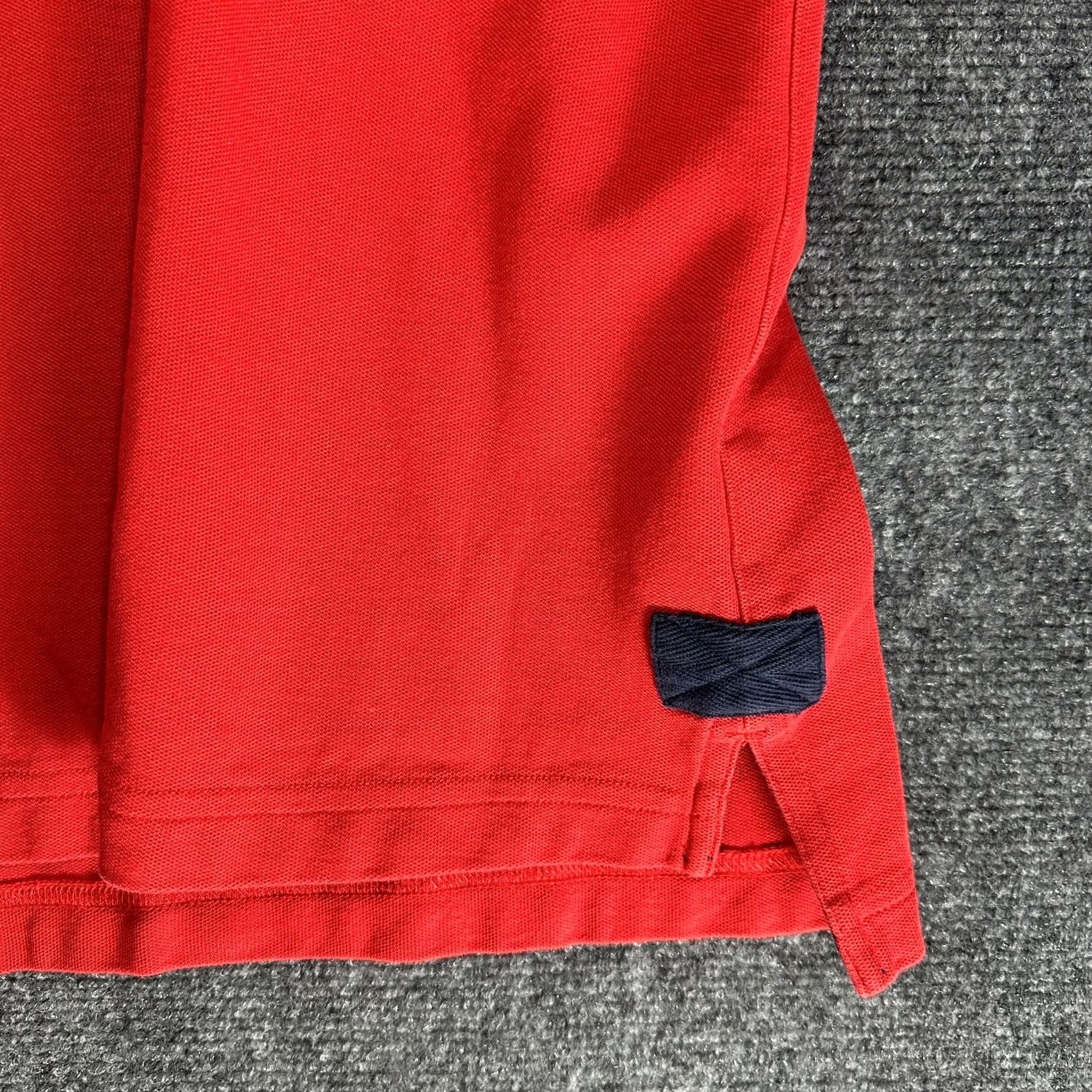 Orvis Orvis Polo Shirt Mens L Red Cotton Short Sleeve Logo Split Hem Polo Size US L / EU 52-54 / 3 - 3 Thumbnail
