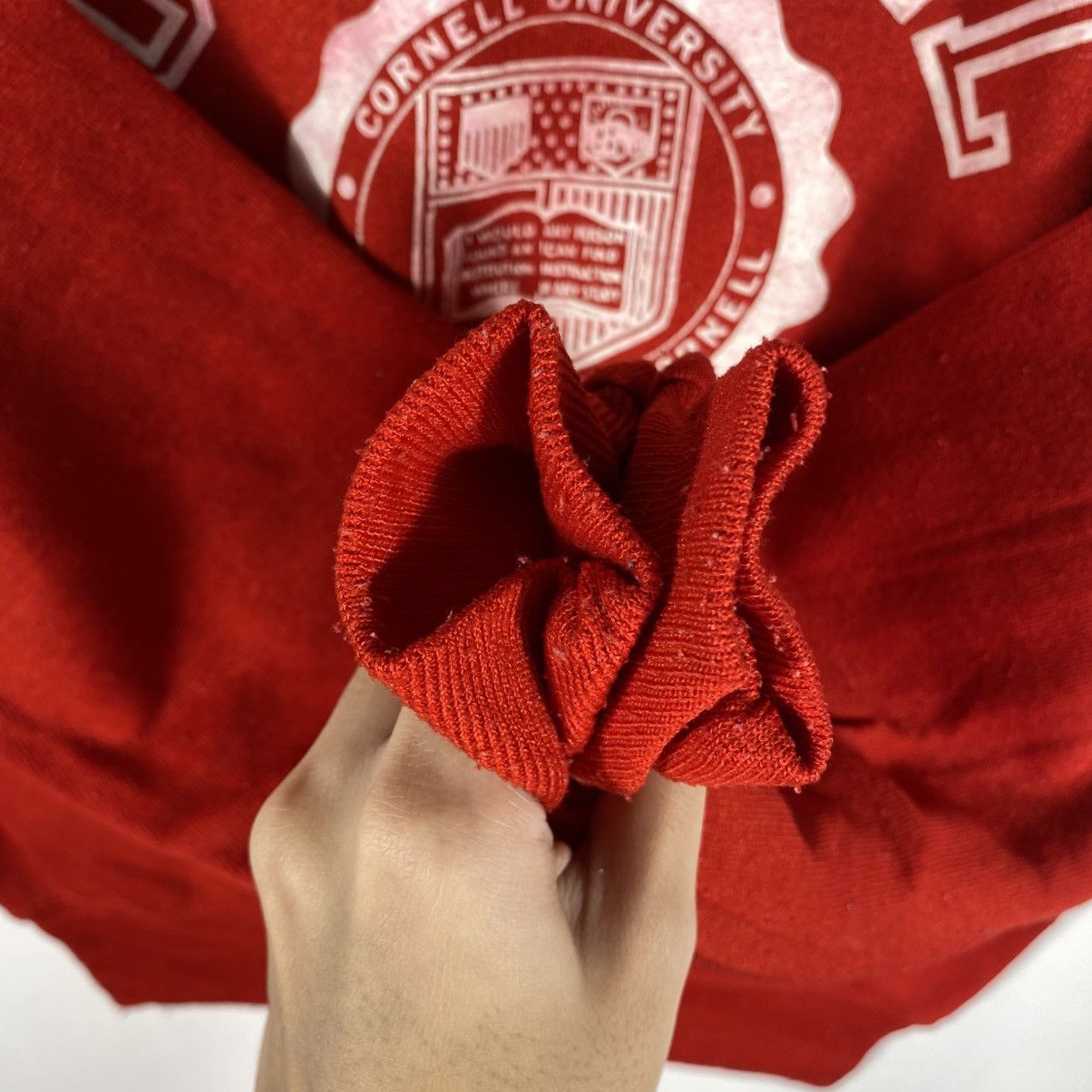 Vintage Vintage 80's CORNELL UNIVERSITY Logo Crewneck Sweatshirt Size US M / EU 48-50 / 2 - 3 Thumbnail