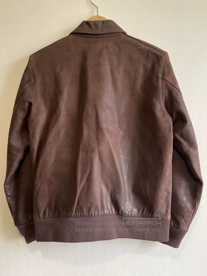 Neighborhood Neighborhood Leather Jacket Lamb Leather Flight Jacket Siz Size US S / EU 44-46 / 1 - 2 Thumbnail