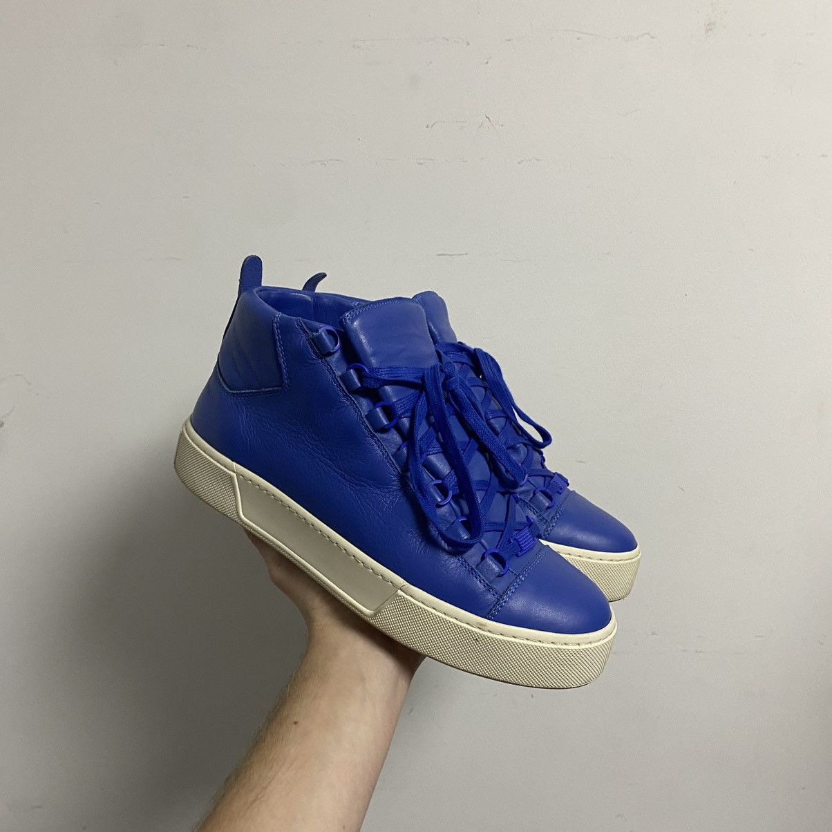 Balenciaga Balenciaga Arena Leather High Tops Size US 9 / EU 42 - 1 Thumbnail