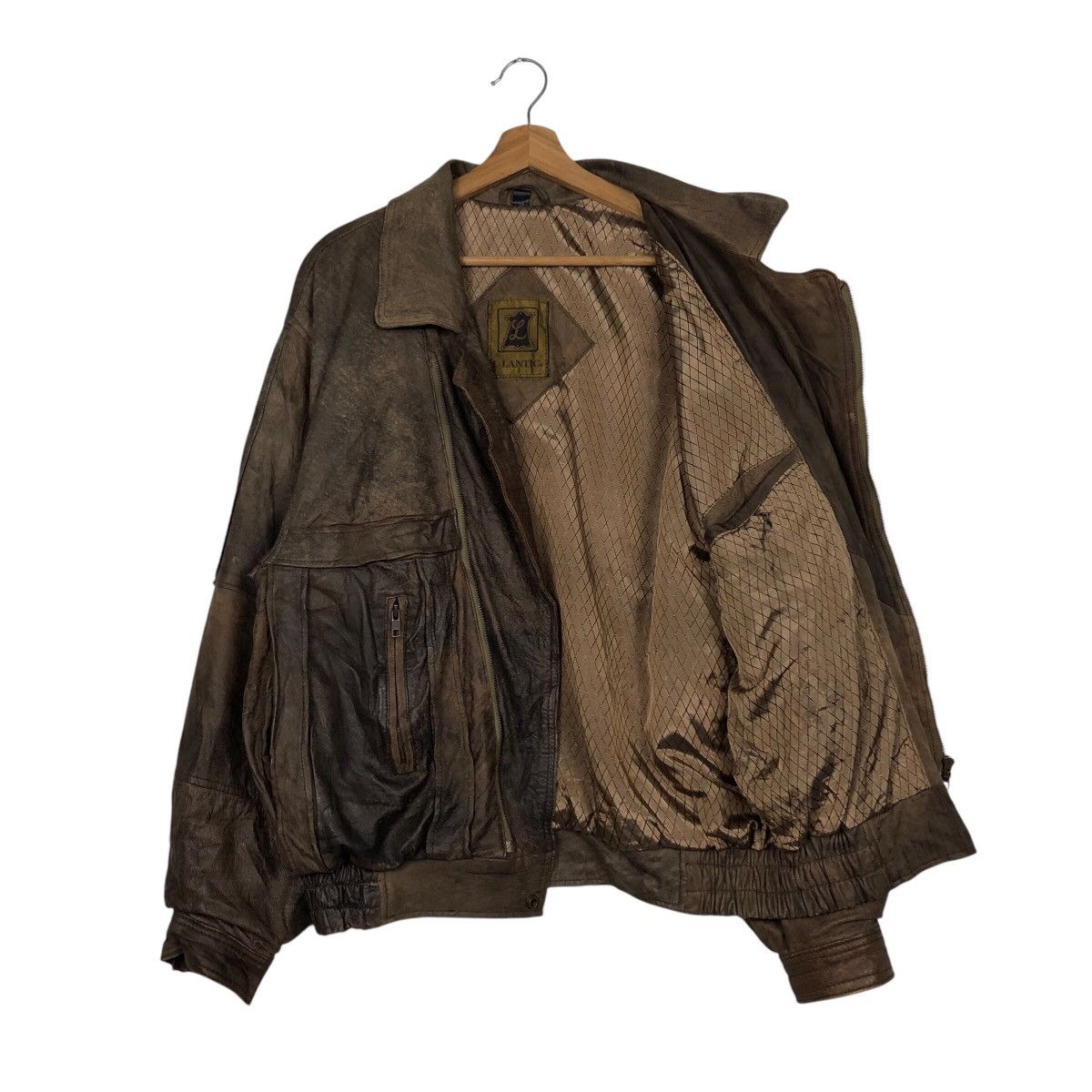 Japanese Brand 📌Vintage Biker Leather Jacket L-Lantic Issey Miyake Size US S / EU 44-46 / 1 - 12 Thumbnail