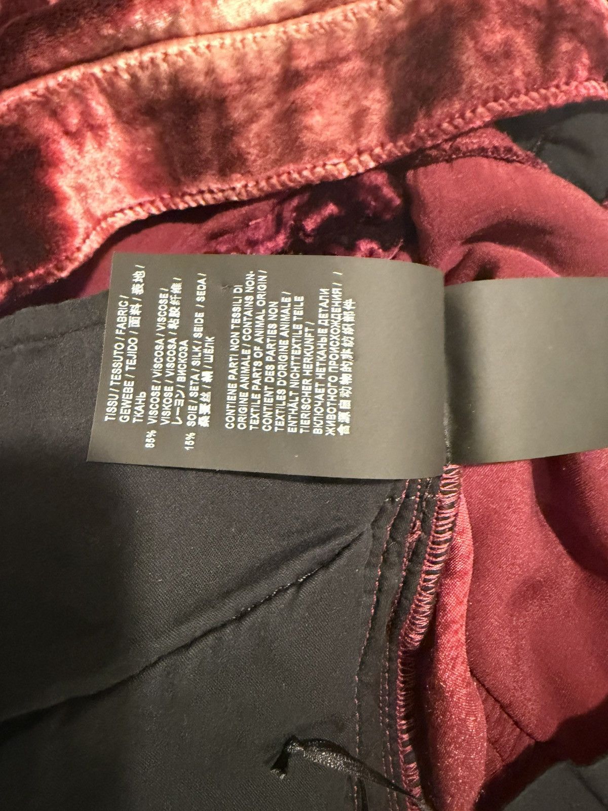 Saint Laurent Paris Saint Laurent velvet pants. 33 $1390 Size US 33 - 12 Thumbnail