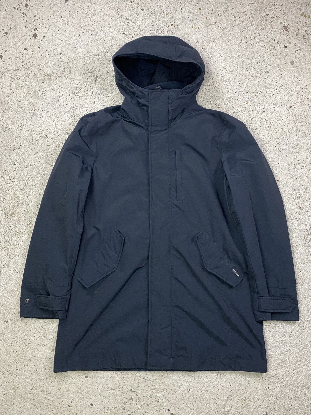 Woolrich Woolen Mills Woolrich cape patka navy waterproof windbreaker gorpcore Size US XL / EU 56 / 4 - 1 Thumbnail