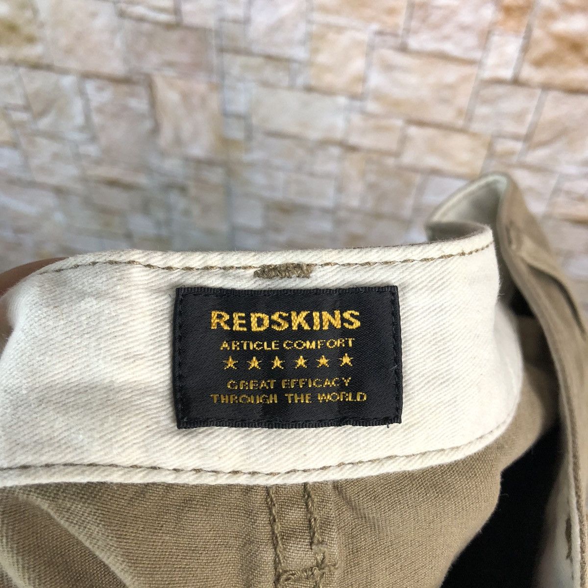 Japanese Brand Red Skins Brown utility Cargo Multipocket Pants #A650 Size US 31 - 21 Thumbnail