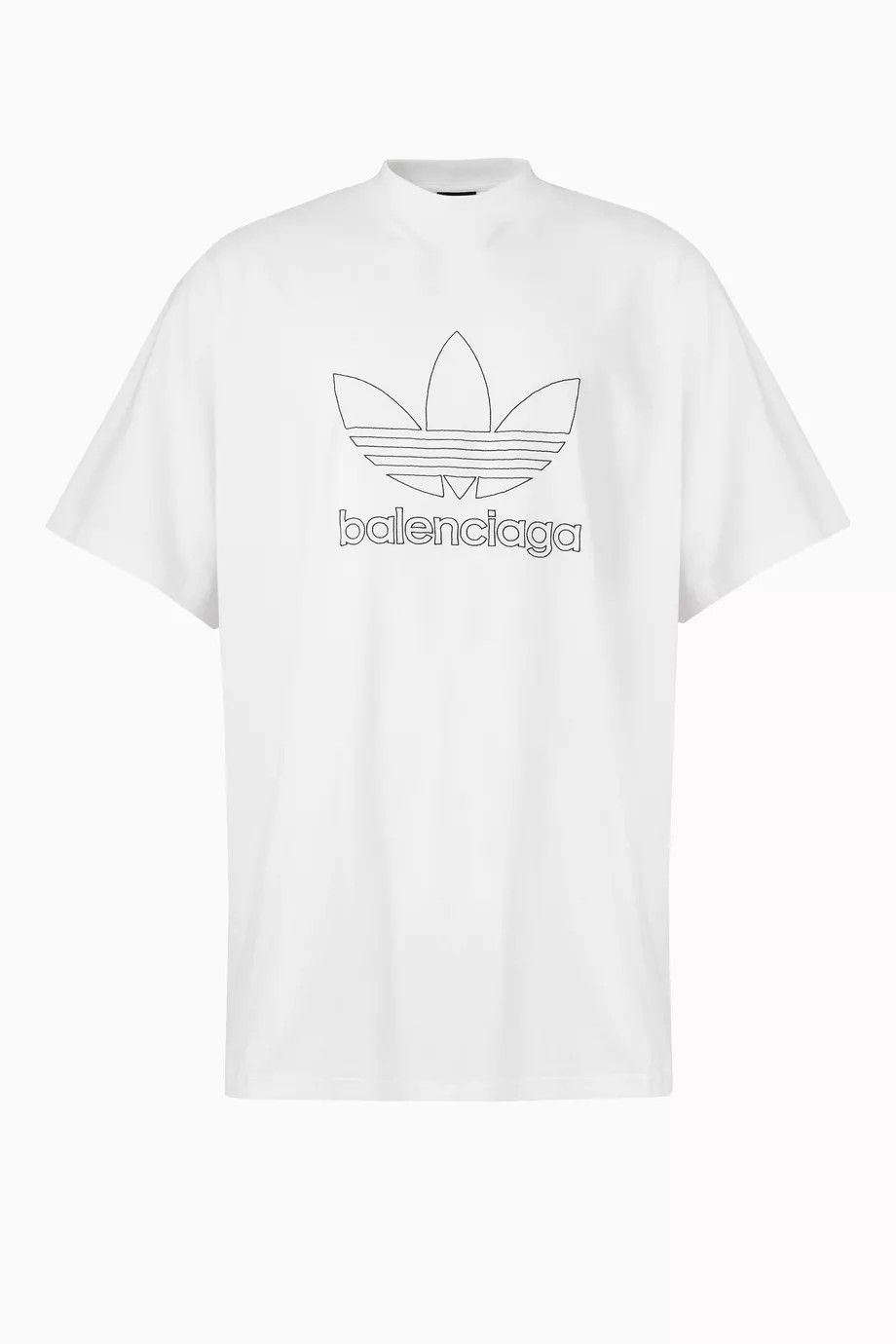 image of Balenciaga O1S1Rm0224 T-Shirt In White, Men's (Size Large)