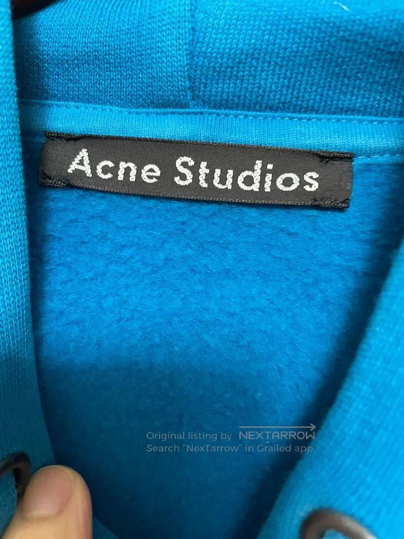 Acne Studios Acne Studios Smiley Face Hooded Sweatshirt with Fleece Lin Size US XS / EU 42 / 0 - 3 Thumbnail