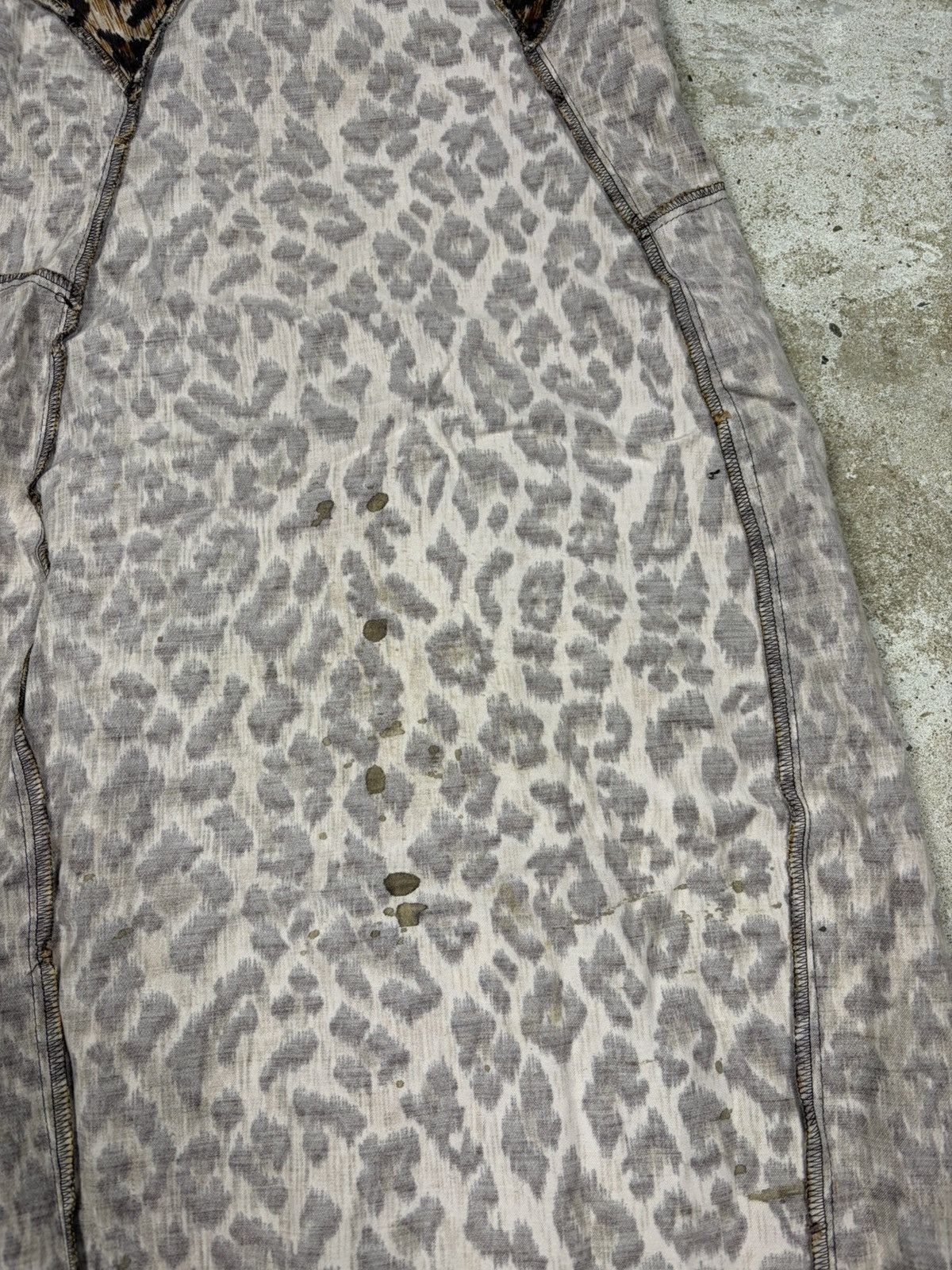 Dolce & Gabbana Vintage 2000s Dolce & Gabbana Leopard Print Slip Dress Lace Size M / US 6-8 / IT 42-44 - 19 Thumbnail