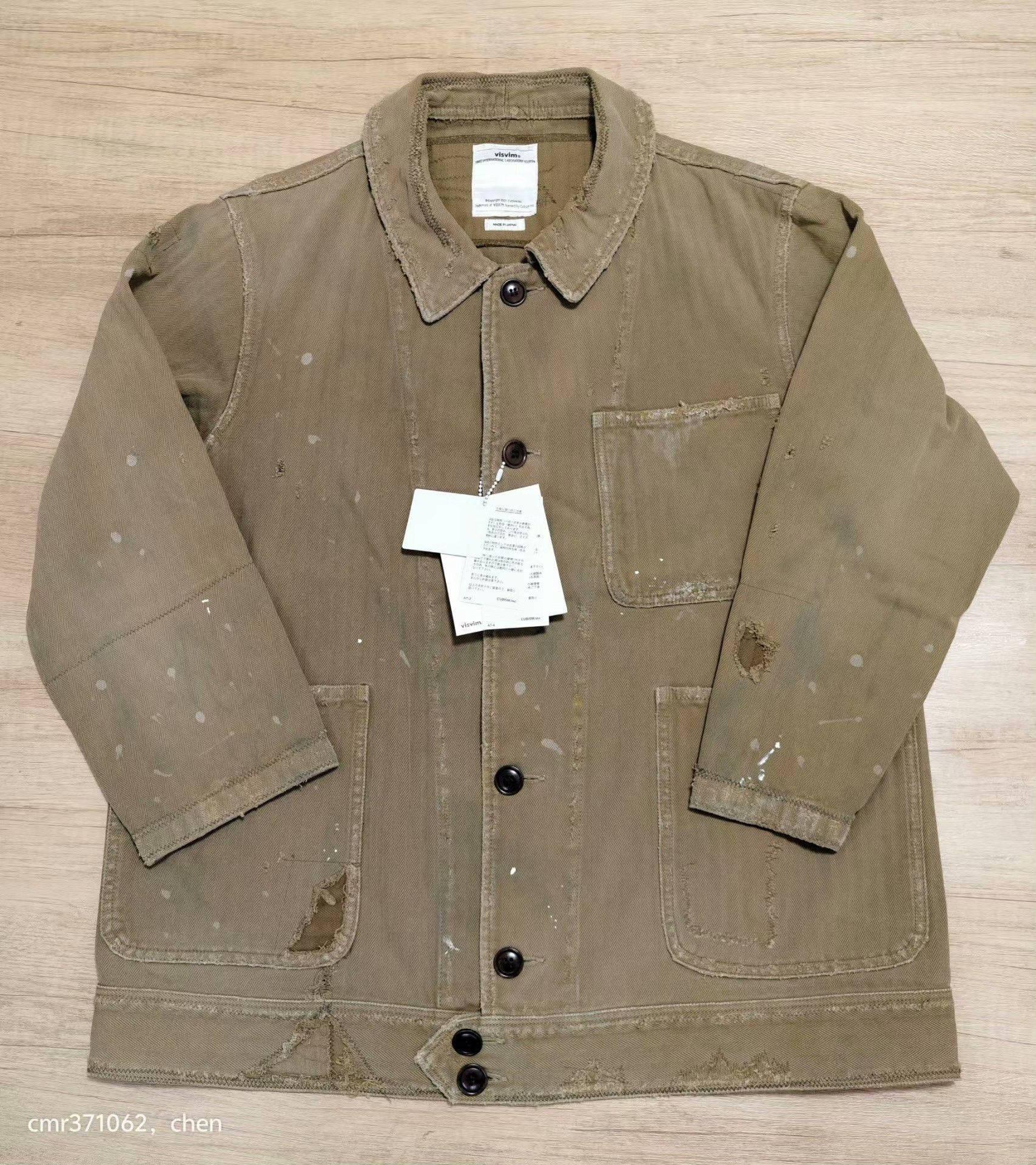 Visvim VISVIM 18SS BENNY JKT CRASH HERRINGBONE Size US L / EU 52-54 / 3 - 1 Thumbnail