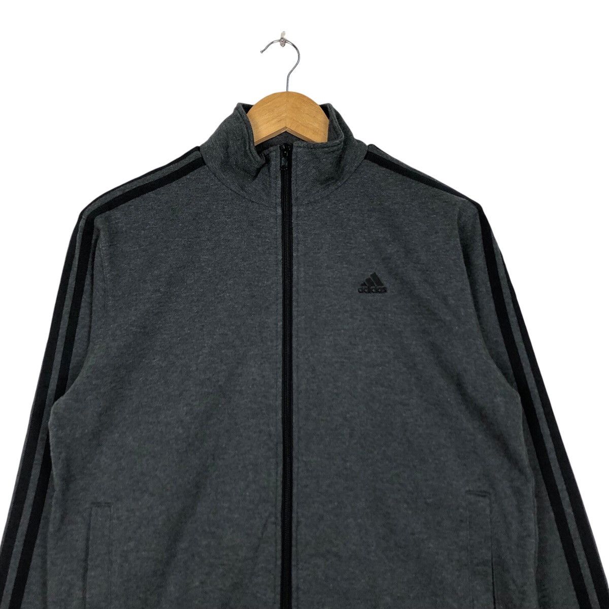 Adidas Adidas Three Stripe Long Sleeve Sweater Rare small Size US S / EU 44-46 / 1 - 2 Thumbnail