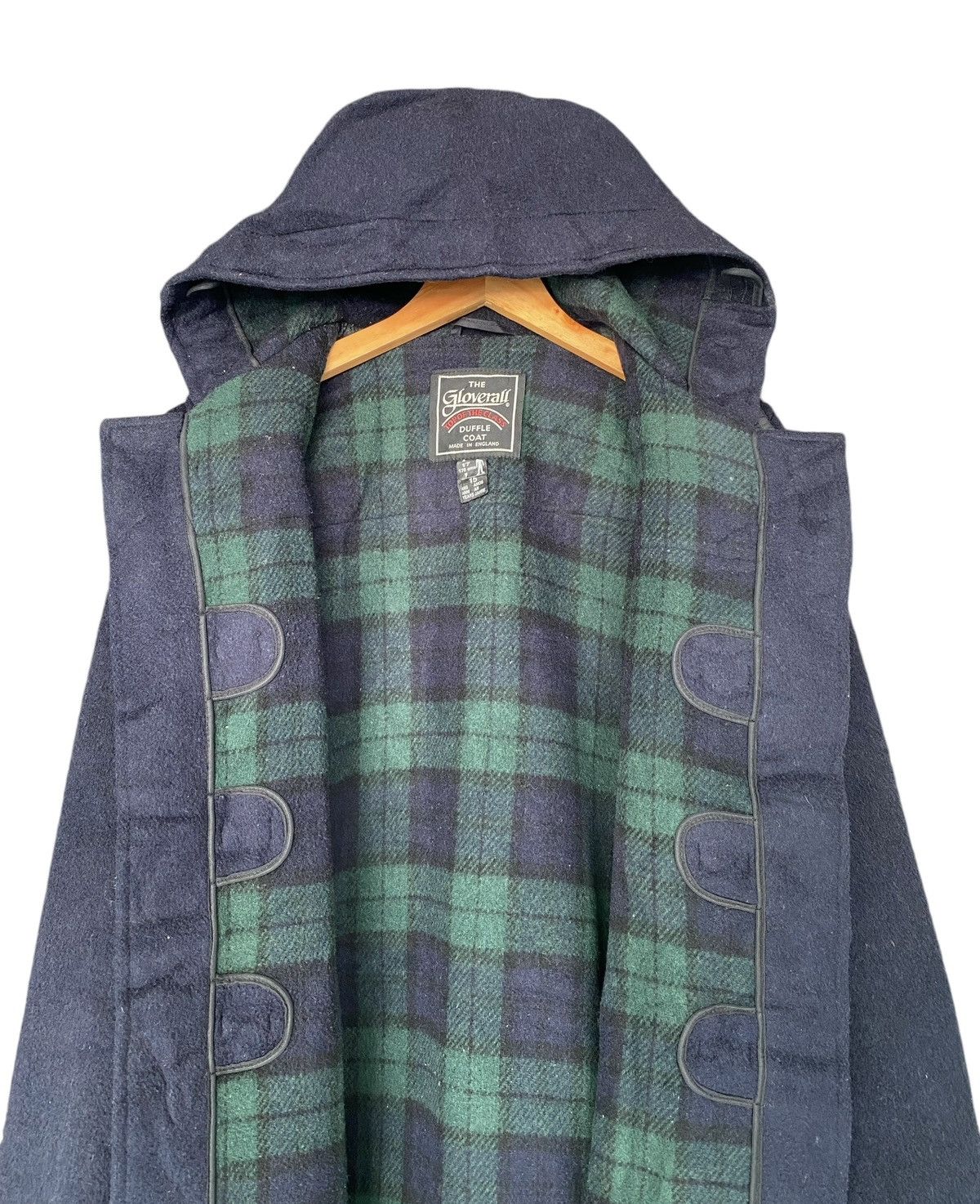 Vintage Vintage THE GLOVERALL Duffle Coat England Size US L / EU 52-54 / 3 - 15 Thumbnail
