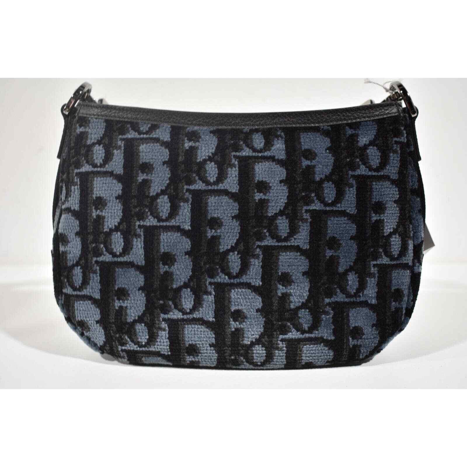 Dior Christian Dior Mini Saddle Soft Black Crossbody Handle Bag Size ONE SIZE - 6 Thumbnail
