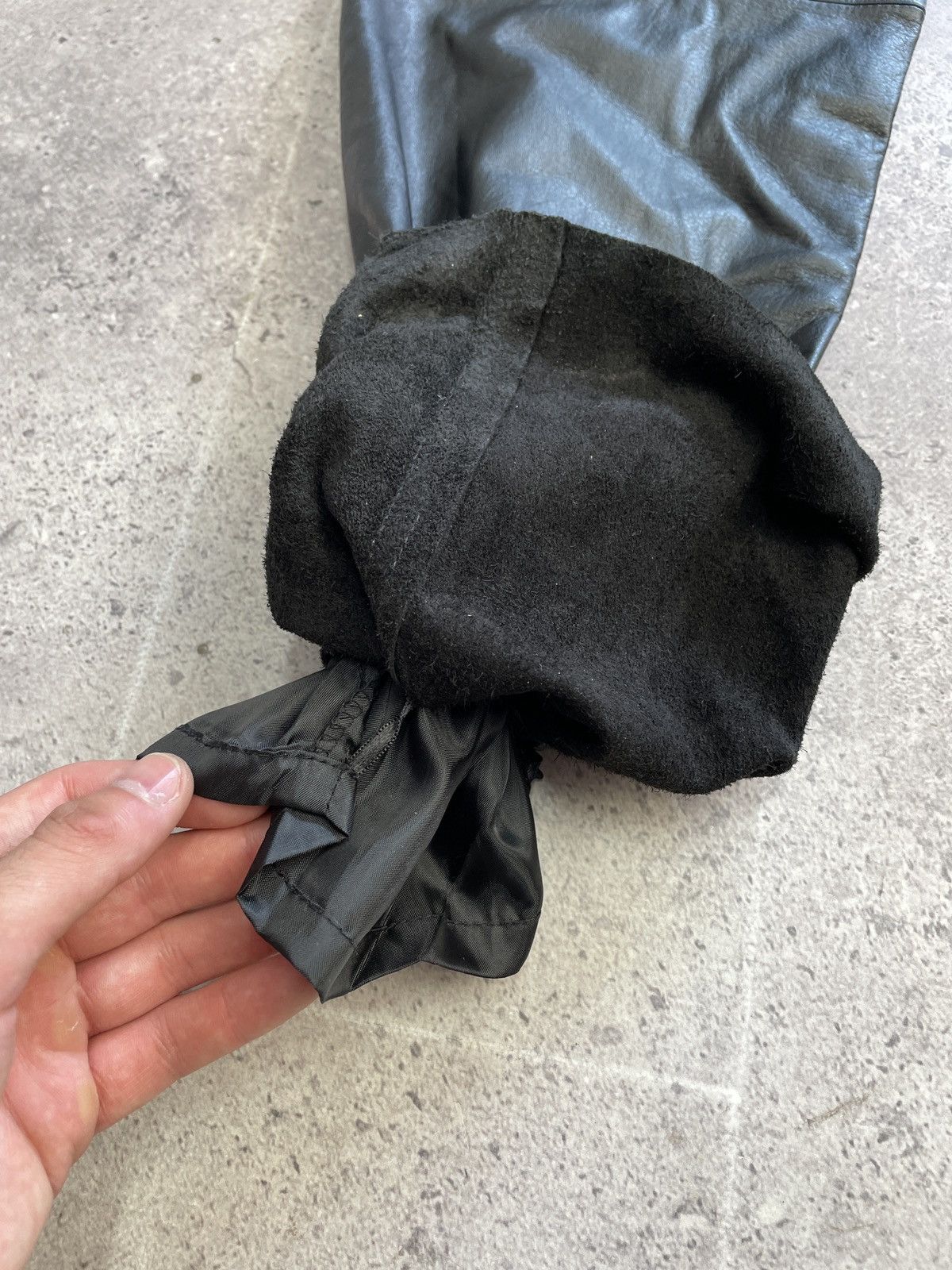 Leather × Vintage Vintage IXS Leather Pants Black Riding Y2K Archival Size US 31 - 14 Thumbnail