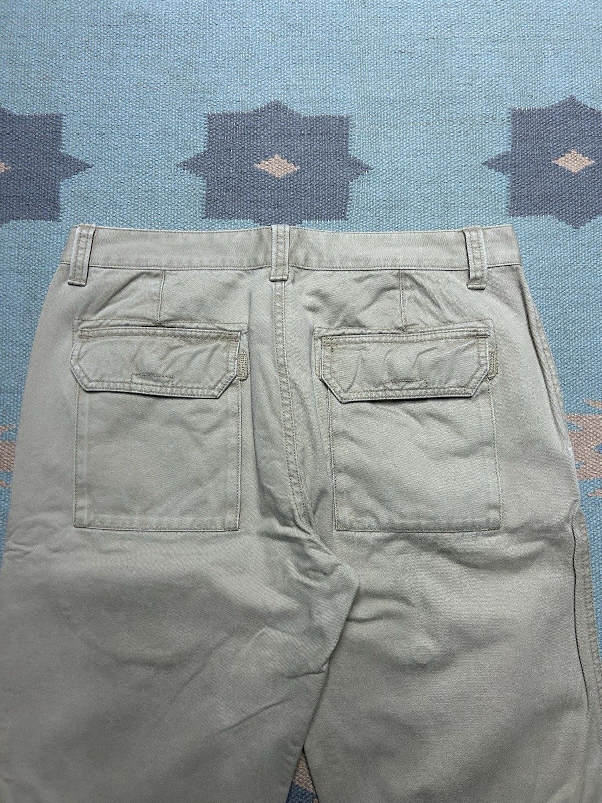 Vintage Vtg y2k old navy surplus pants chino twill military 32x33 Size US 32 / EU 48 - 8 Thumbnail