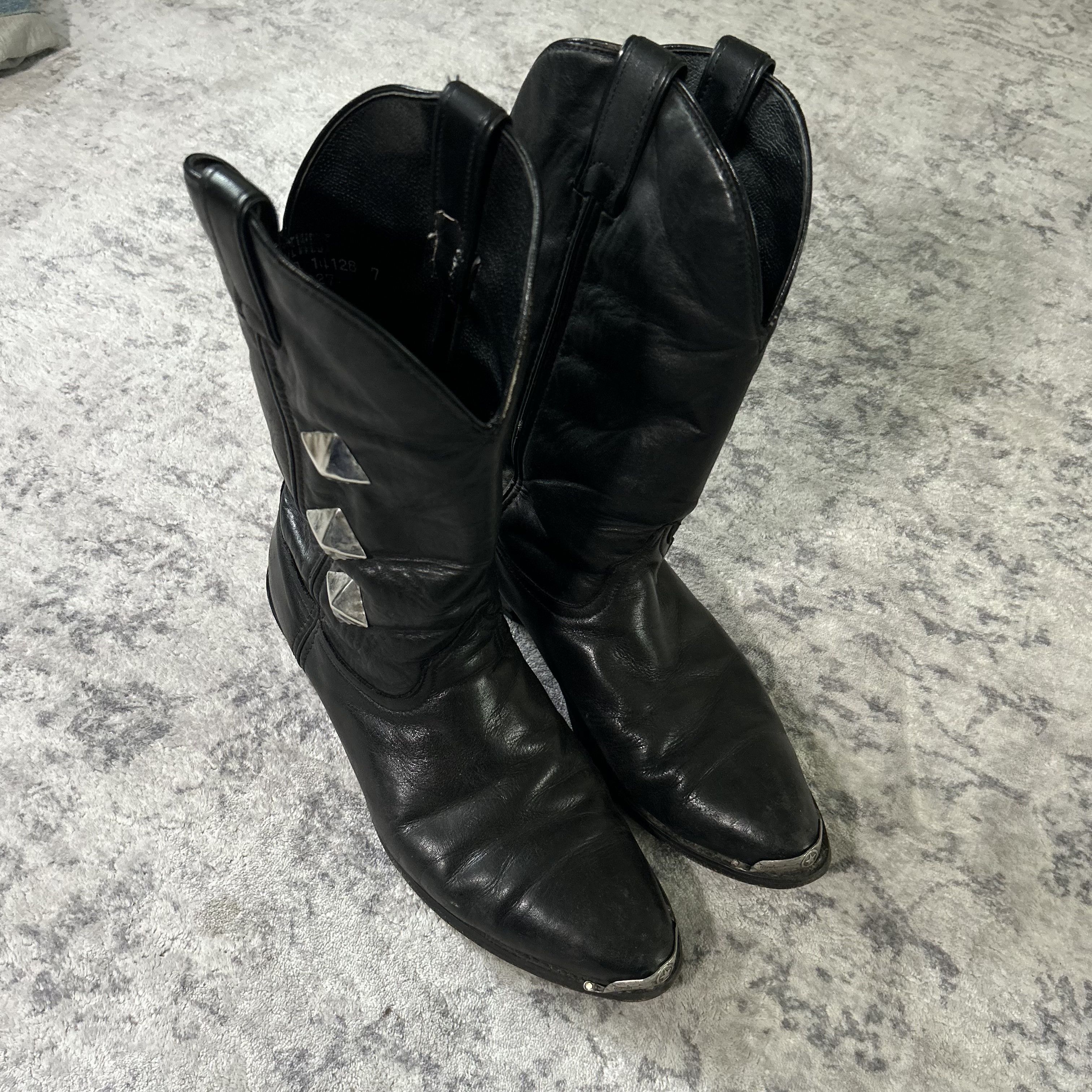 Other Vintage Studded Cowboy Boots Size US 10.5 / EU 43-44 - 2 Thumbnail