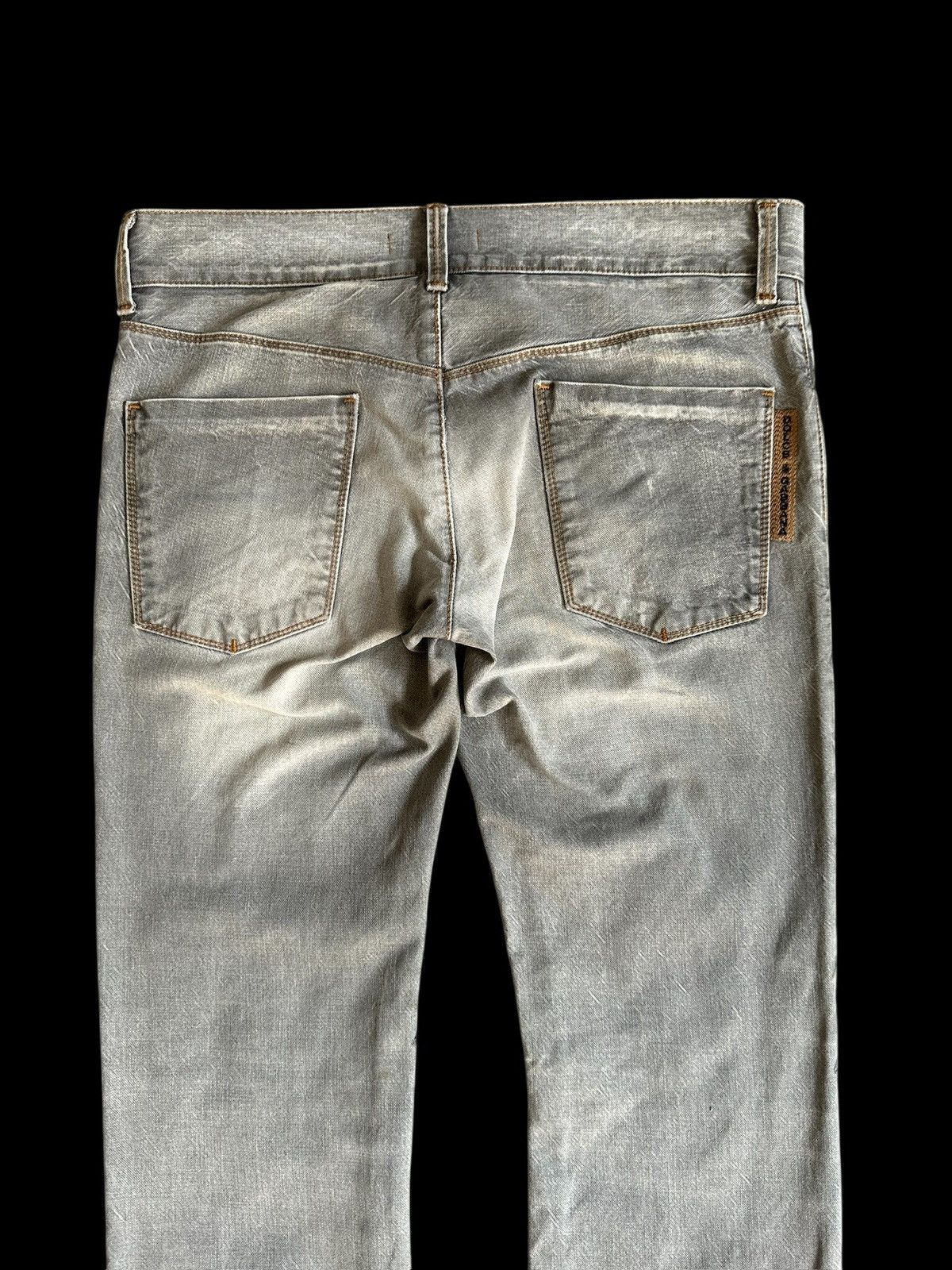 Dolce & Gabbana 00’s VTG Dolce & Gabbana 14 Gold distressed grey dirty jeans Size US 32 / EU 48 - 4 Thumbnail
