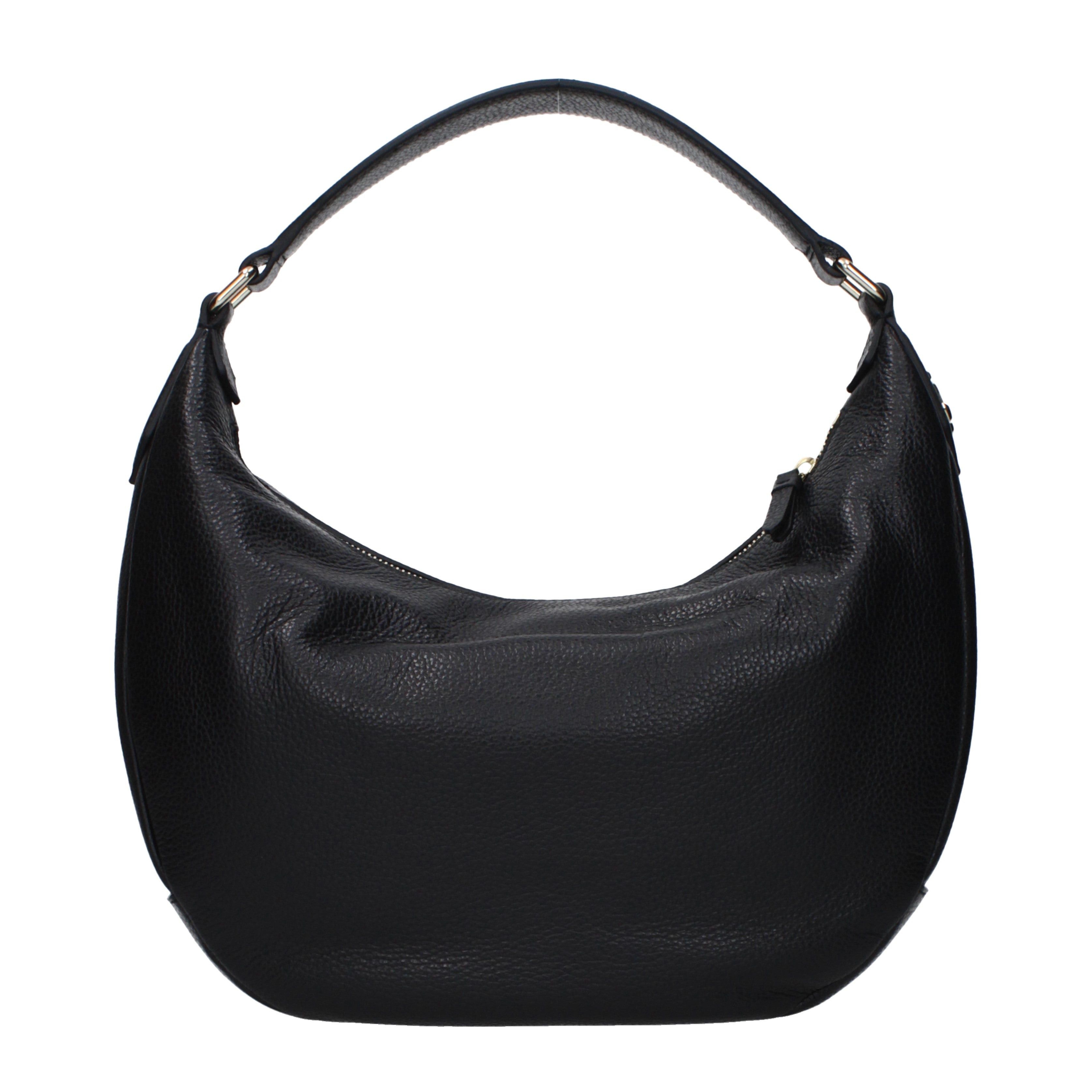 Jimmy Choo Jimmy Choo Shoulder Bags Women Leather Black Size ONE SIZE - 1 Thumbnail