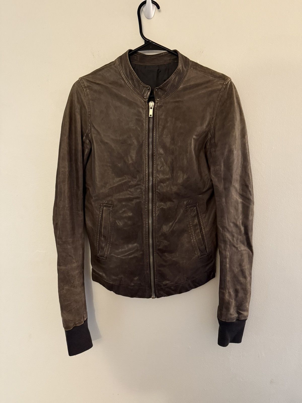 RickOwens シングル ライダースSTERNBERG JKT 50 RickOwens シングル ライダースSTERNBERG JKT 50 Rick Owens レザー