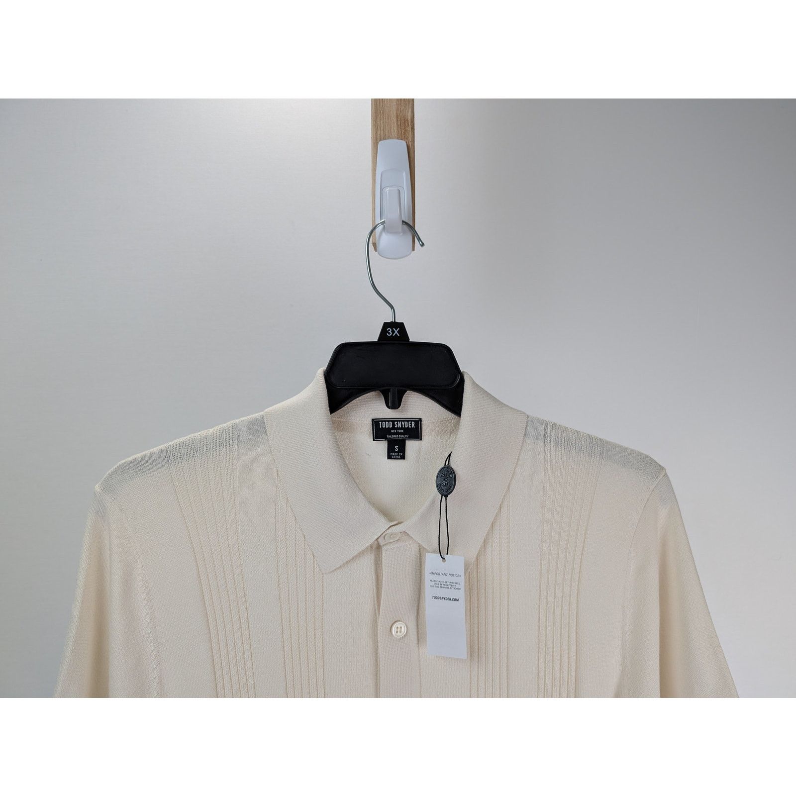 Todd Snyder o1rshd1 CC20 Polo Shirt in Beige Size US S / EU 44-46 / 1 - 2 Thumbnail