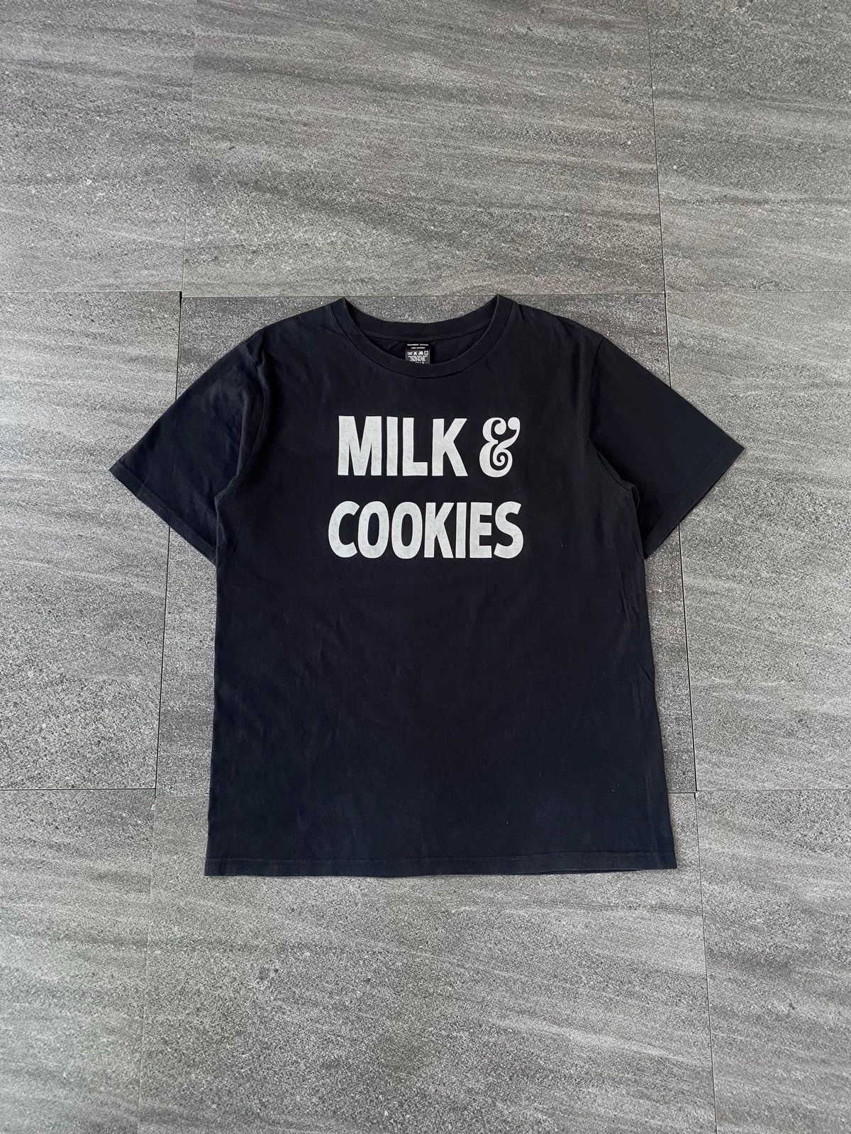 Japanese Brand × Number (N)ine number nine milk cookies tee | Grailed