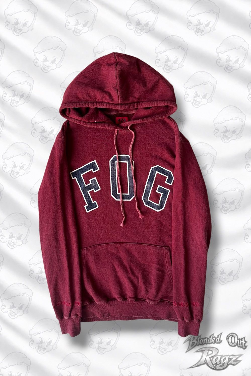 Fear of God 424 x Fear Of God College Hoodie Size US XL / EU 56 / 4 - 1 Thumbnail
