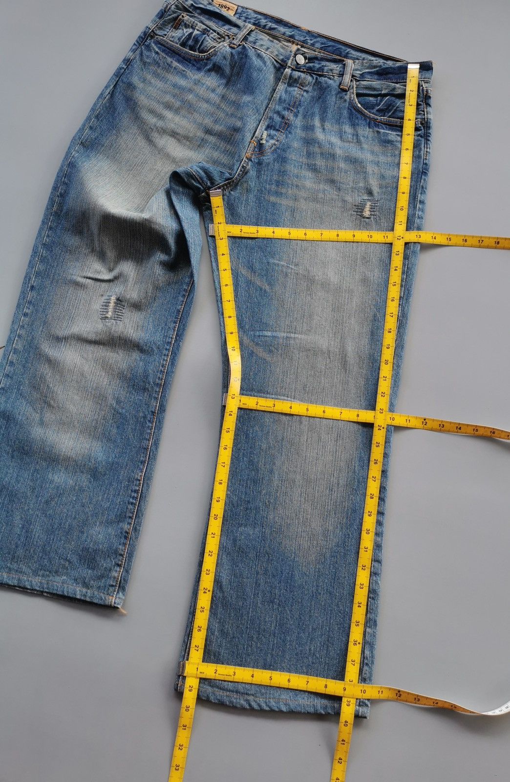 Abercrombie & Fitch Abercrombie Fitch Straight Leg Jeans Size US 36 / EU 52 - 12 Thumbnail
