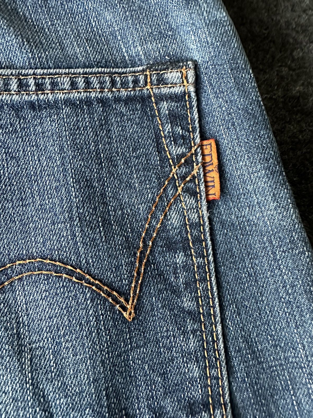 Edwin Vtg Edwin 505zxx Selvedge Redline Faded Denim W31 D411 Size US 31 - 9 Thumbnail