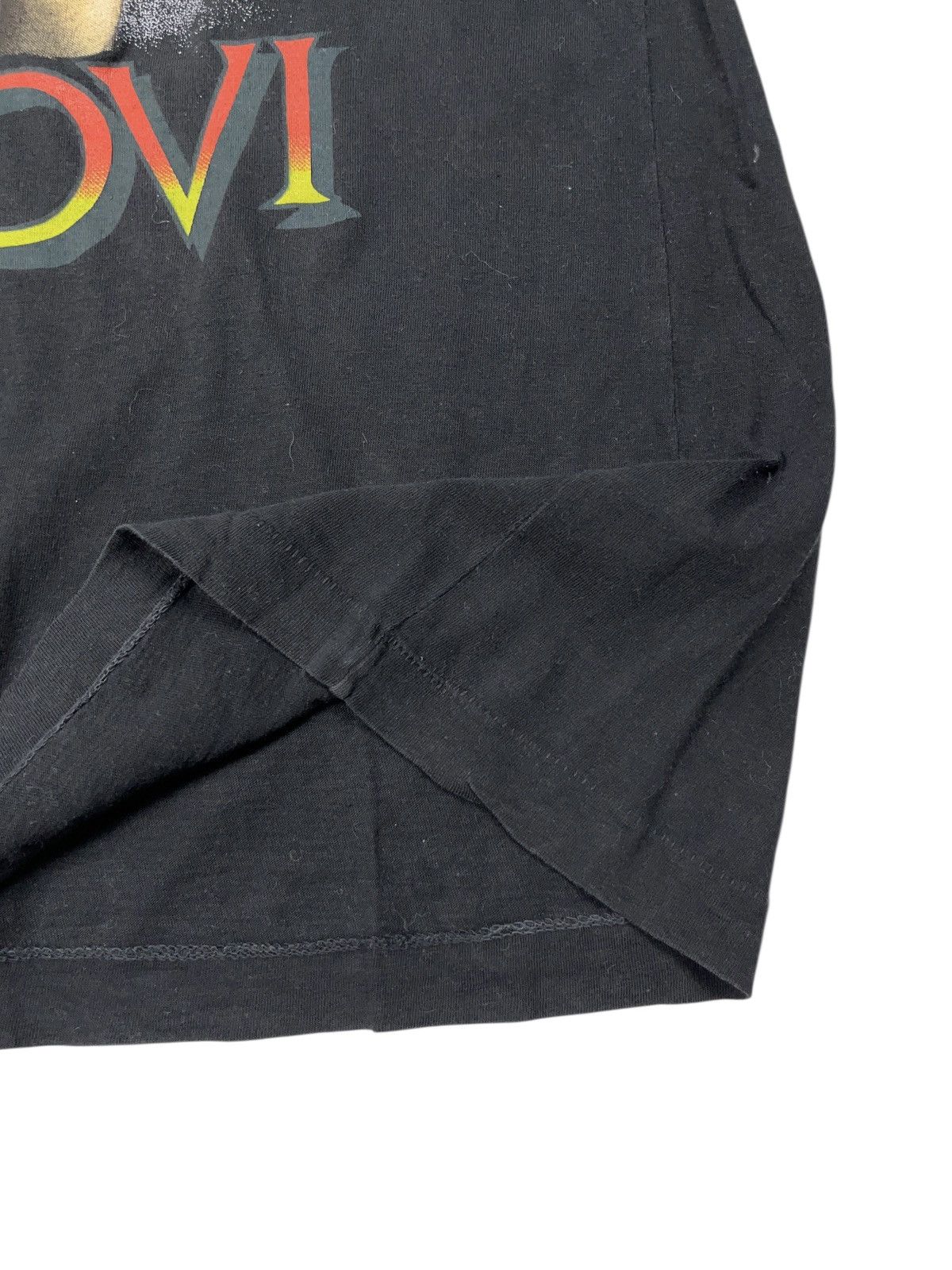 Bon Jovi Vintage 90s Bon Jovi Bootleg T-shirt Aerosmith Van Halen Size US XL / EU 56 / 4 - 4 Thumbnail