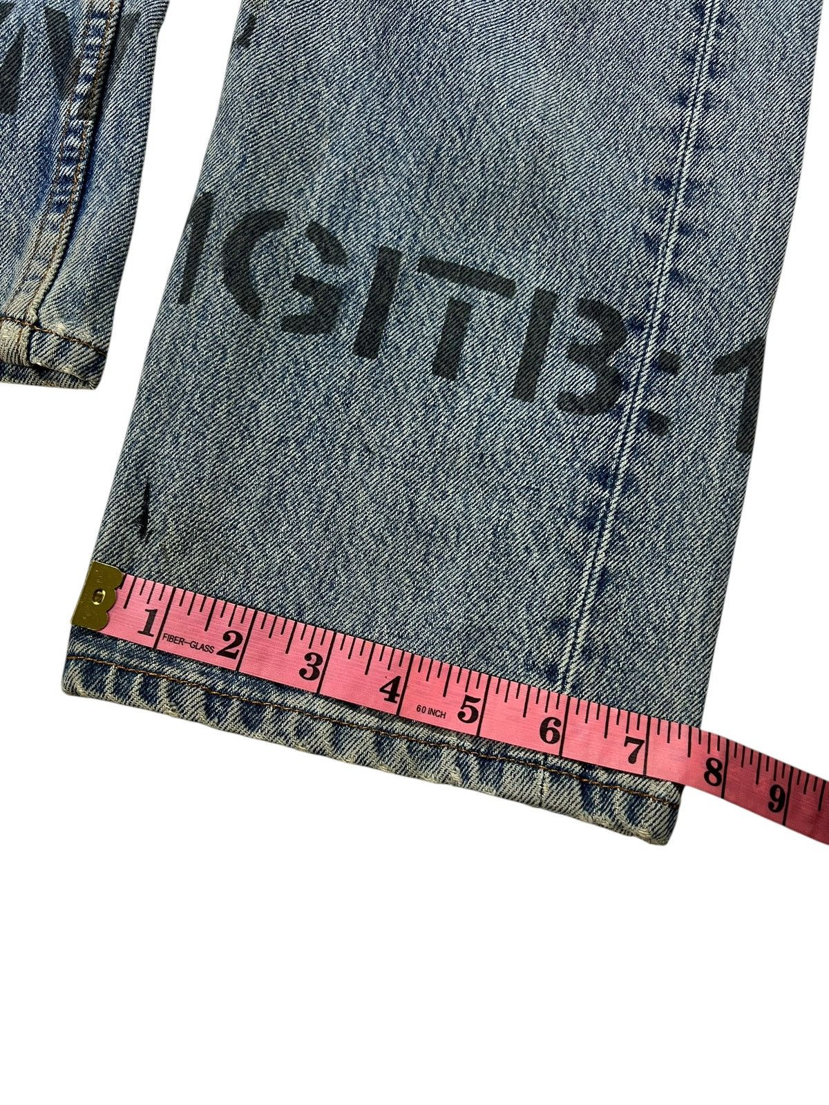 Levi's Vintage 90’s Levis 501 Custom Punk Stone Wash Jean Size US 30 / EU 46 - 18 Thumbnail