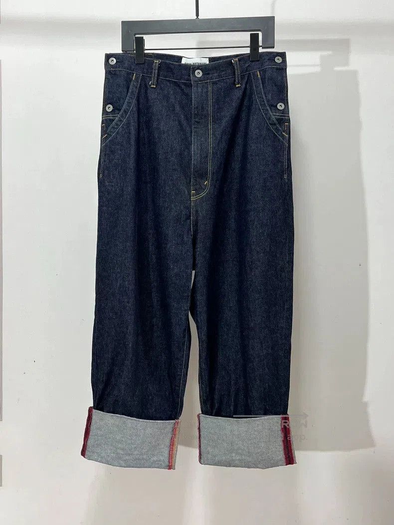 Junya Watanabe Junya Watanabe CDG Cuffed Straight Jeans. Size US 26 / EU 42 - 1 Thumbnail