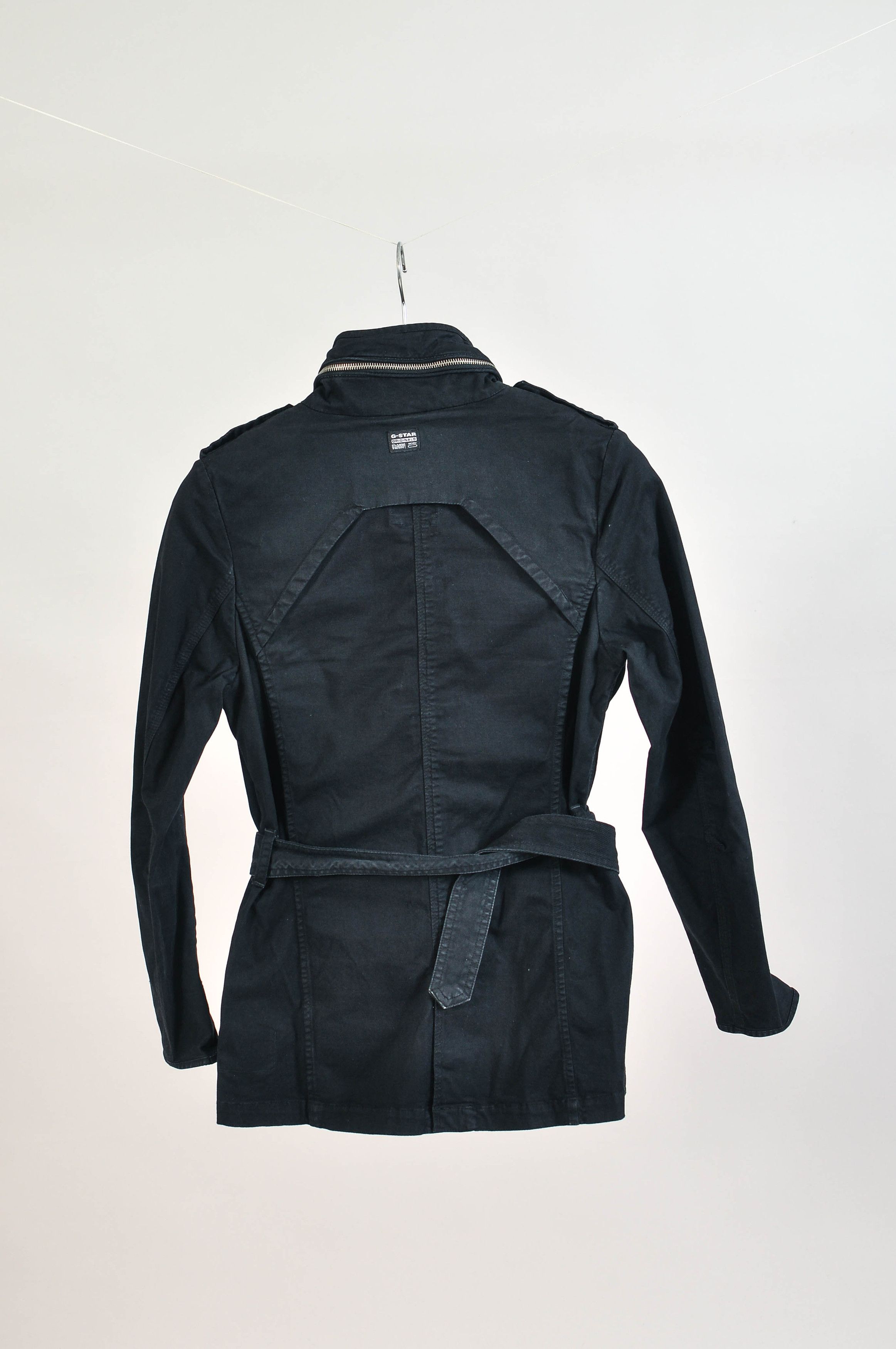G-Star Black short trench coat Size S / US 4 / IT 40 - 5 Thumbnail