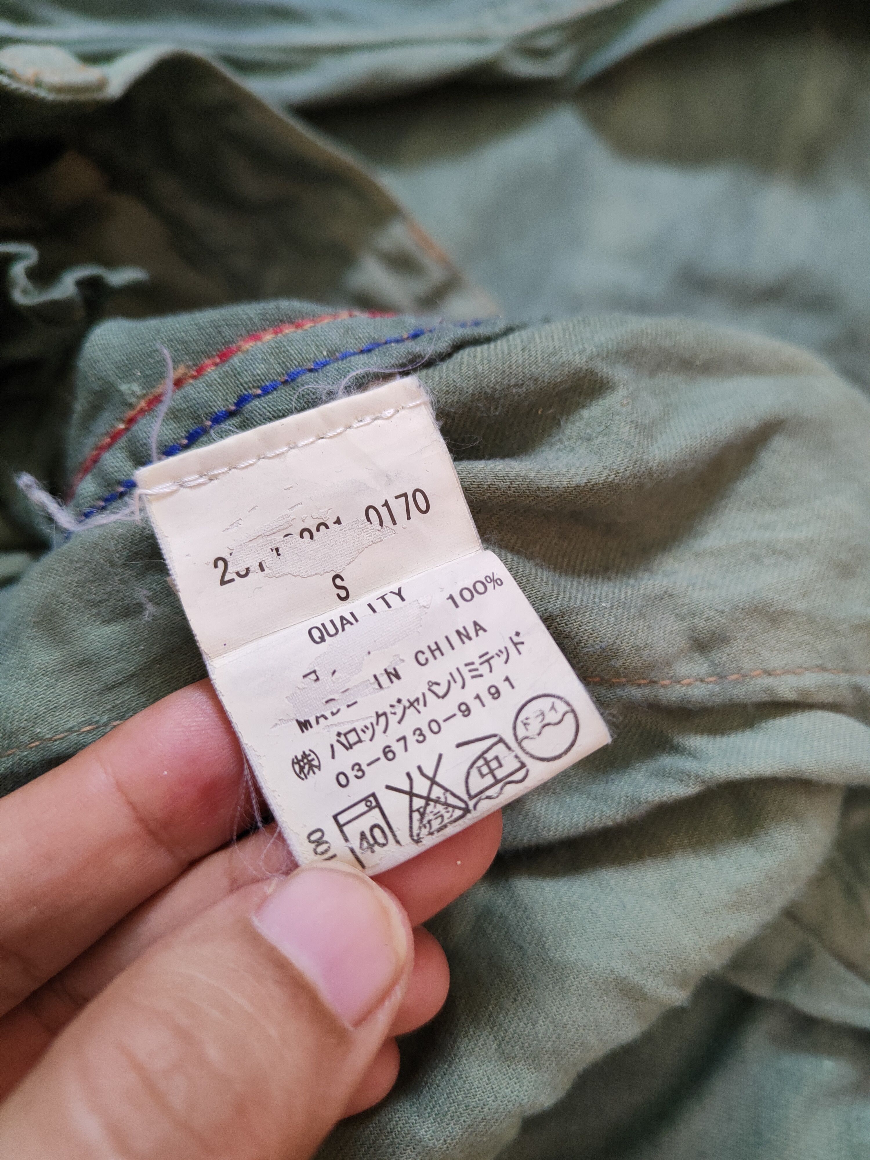 Japanese Brand Stooge&co Green Faded Multipocket Cargo Pants #S2014 Size US 30 / EU 46 - 16 Thumbnail