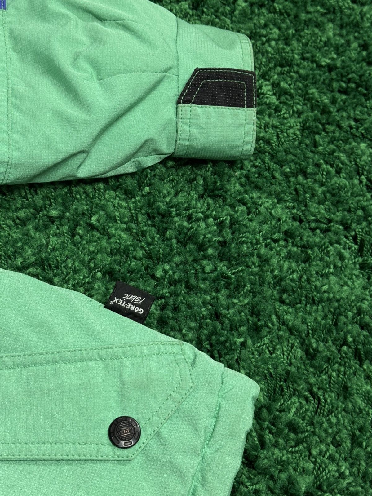 Nevica Vintage Nevica Gortex Ski Jacket Puffy Puffer Green Cargo Size US M / EU 48-50 / 2 - 7 Thumbnail