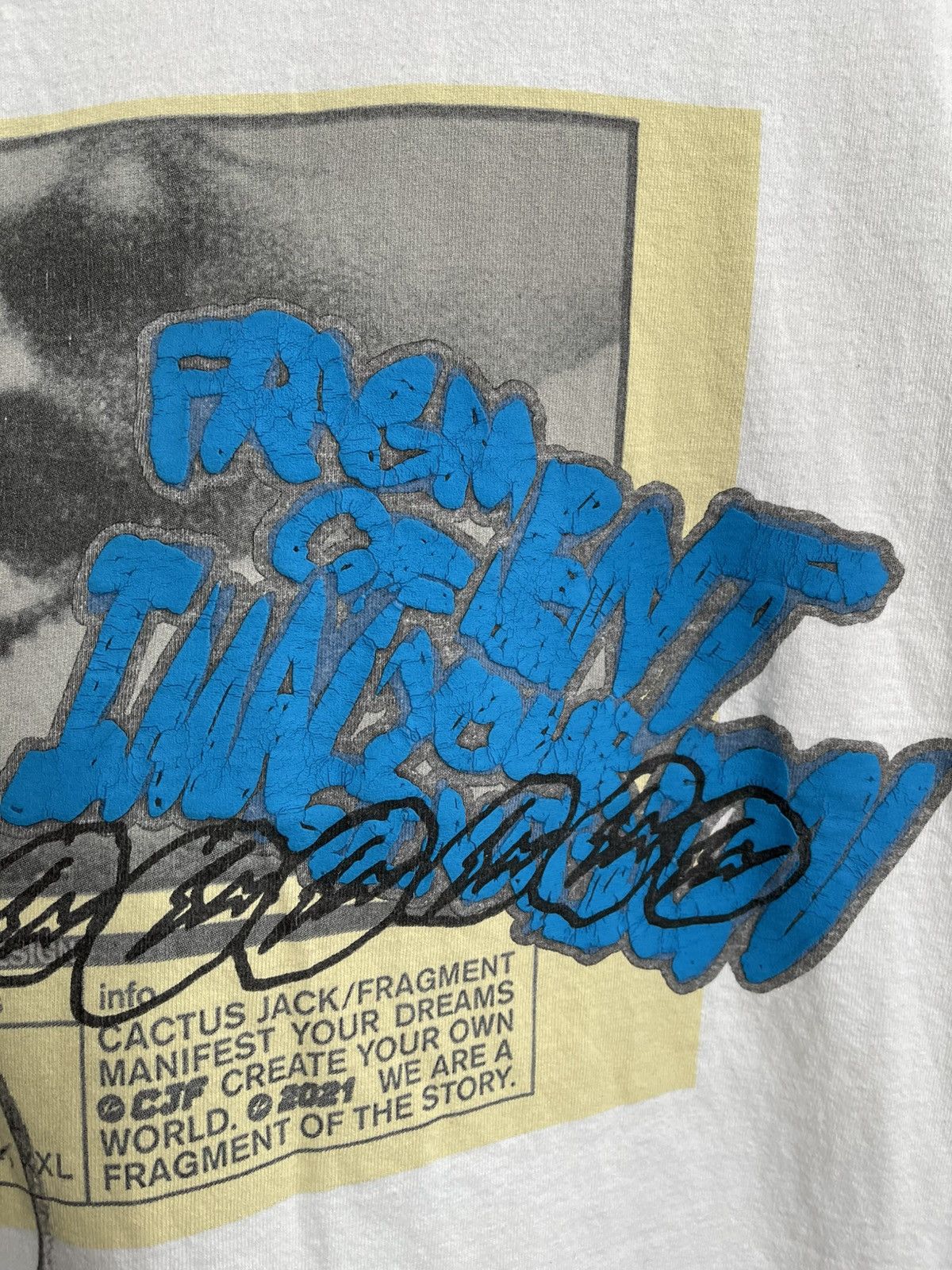 Fragment Design Cactus Jack Travis Scott Fragment T-Shirt Tee Size US M / EU 48-50 / 2 - 16 Thumbnail