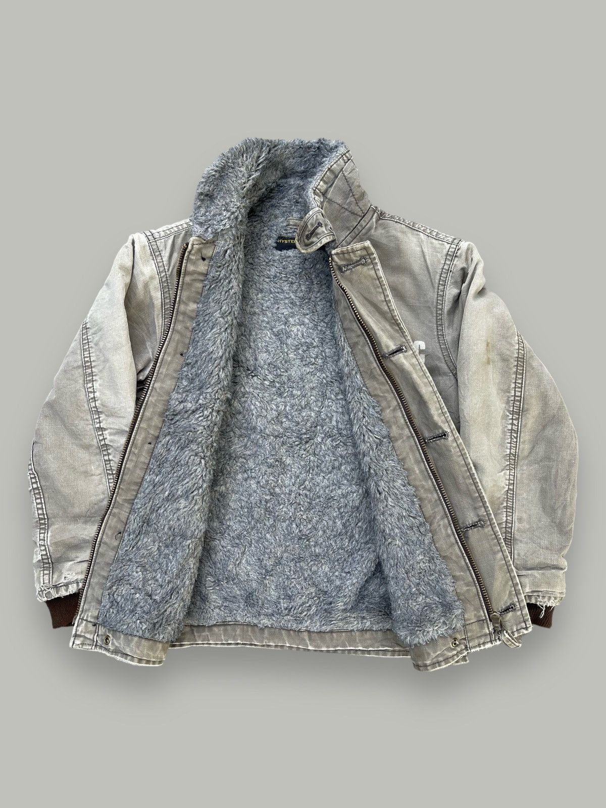 Hysteric Glamour 🔥Vintage Hysteric Glamour Faded Jacket For Kids Size US XXS / EU 40 - 4 Thumbnail