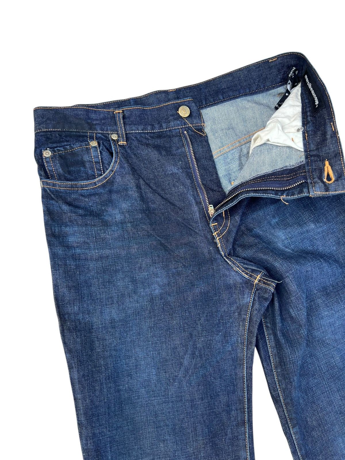 mercibeaucoup Mercibeaucoup Japan Waxed Denim Bootcut Jeans Flare Size US 30 / EU 46 - 8 Thumbnail