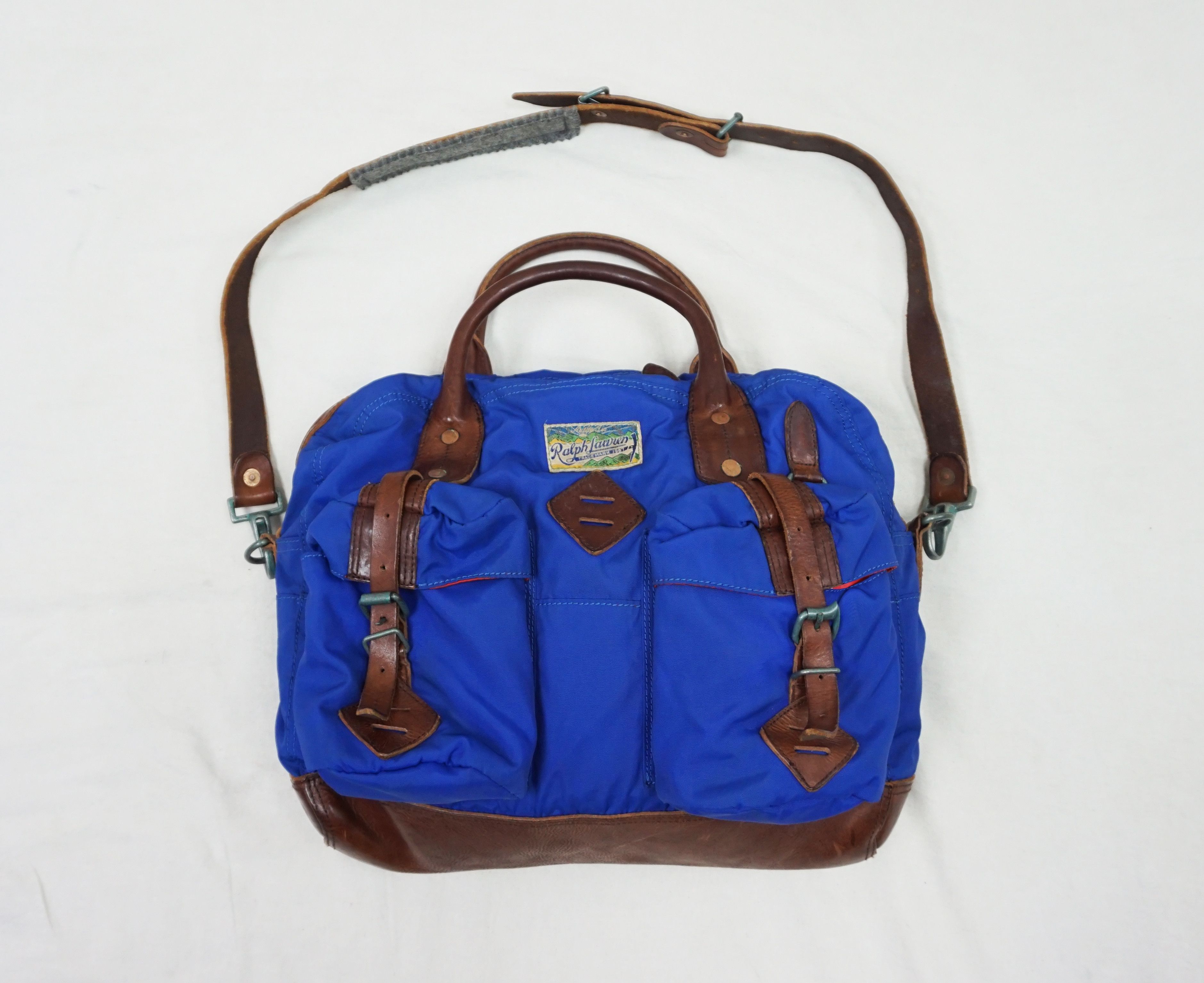 Designer × Polo Ralph Lauren Polo Ralph Lauren Purple Label Men's Leather bag Size ONE SIZE - 1 Thumbnail