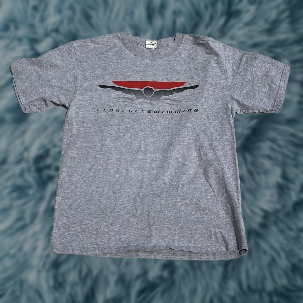 Hanes VINTAGE Hanes Beefy T-Shirt Karma Y2K Style Mens T-Shirt M Gray back graphic Size US M / EU 48-50 / 2 - 1 Thumbnail