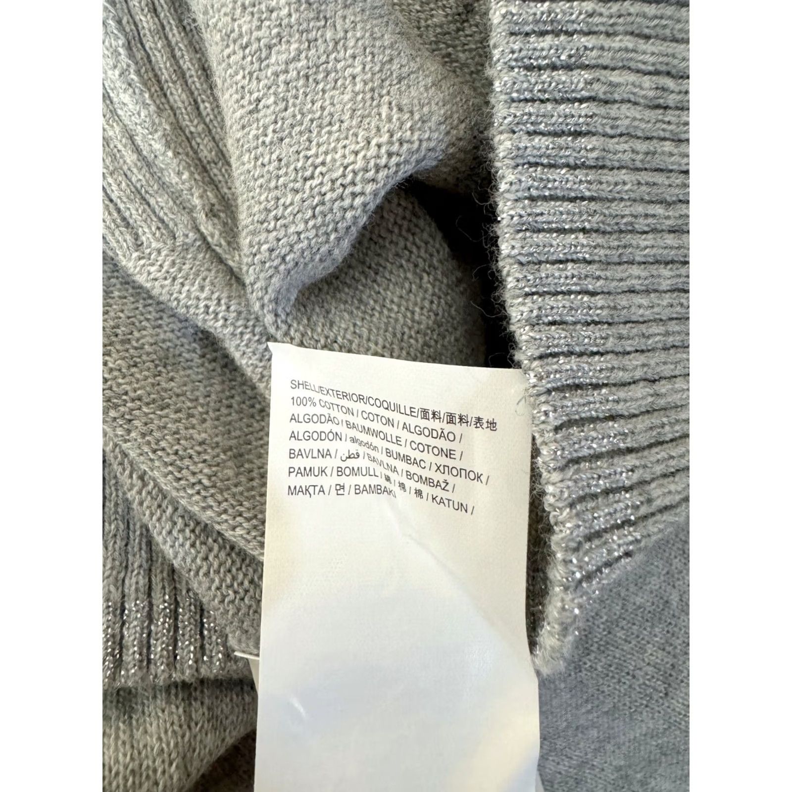 Desigual Desigual 2XL Jumper Pullover Womens Grey XXL Sweater Size XXL / US 16-18 / IT 52-54 - 7 Thumbnail