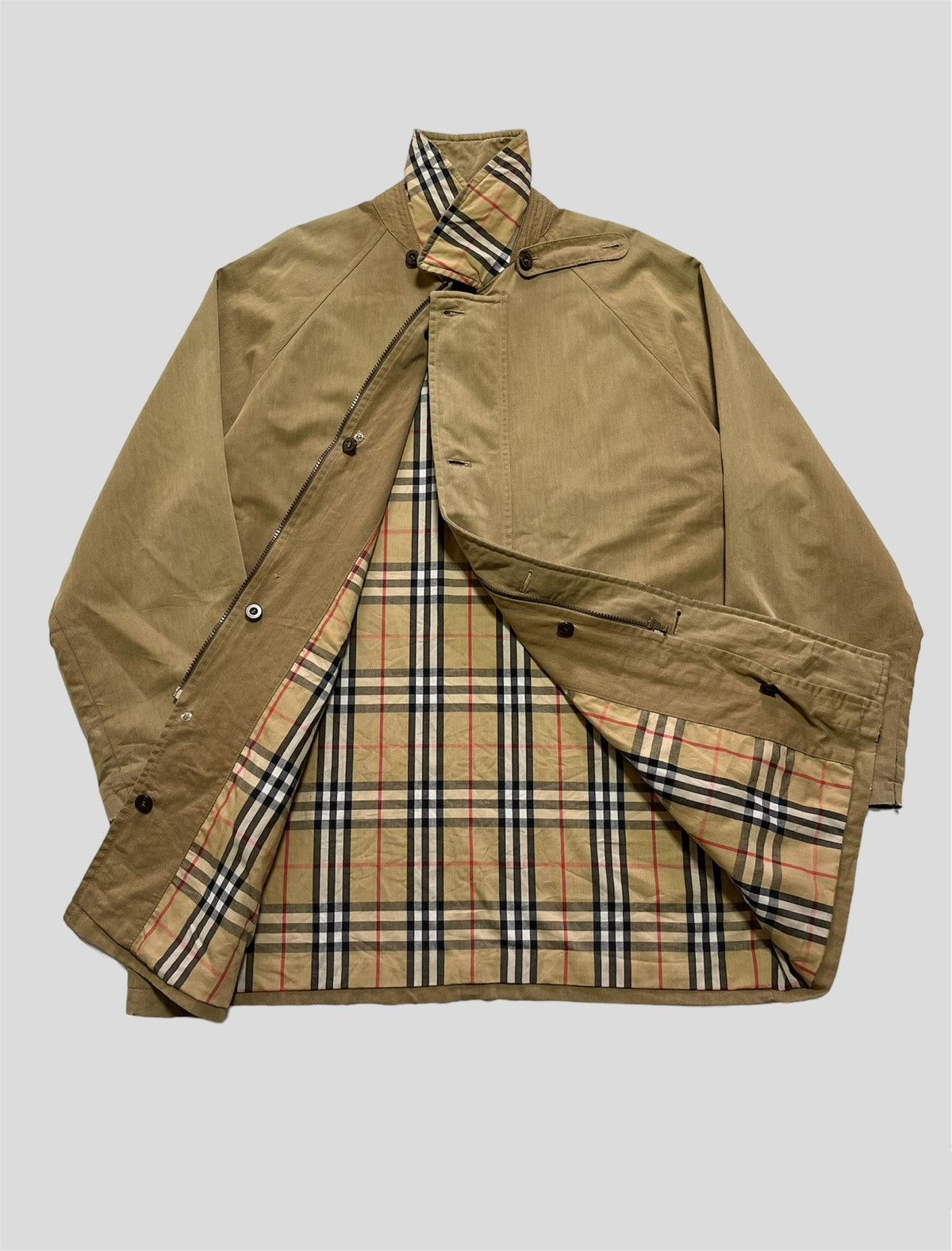 Burberry Burberry Trench Coat Jacket Size US L / EU 52-54 / 3 - 2 Thumbnail