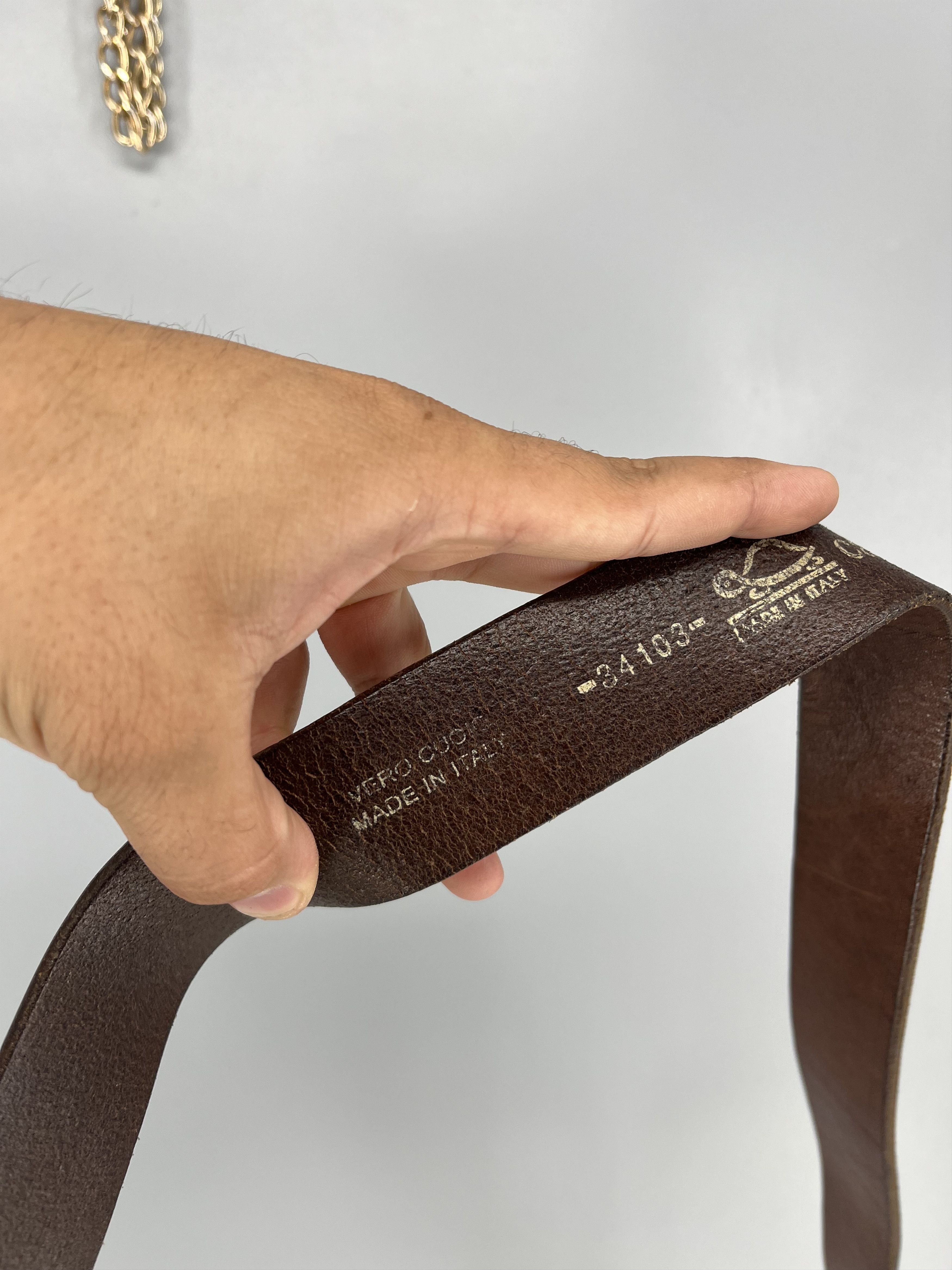 Vintage Vintage Y2K Carpisa Leather Belt Size ONE SIZE - 11 Thumbnail