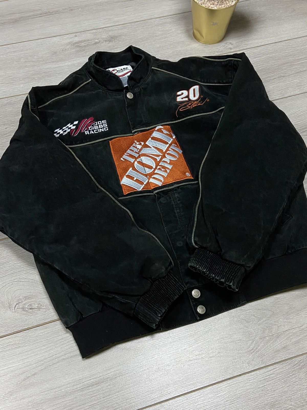 NASCAR Vintage NASCAR 90s The Home Deport Racing team jacket size L Size US L / EU 52-54 / 3 - 7 Thumbnail