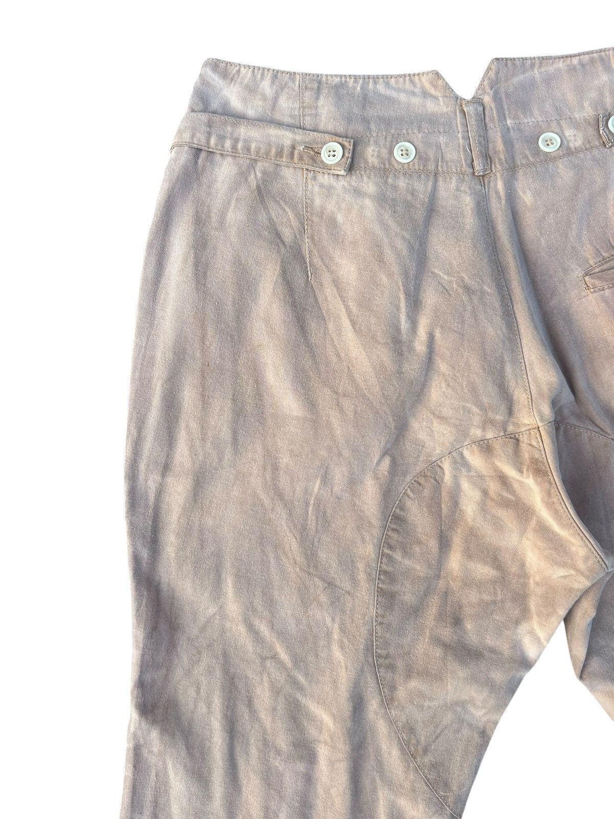 Vintage Vintage +8 Paris Rock Faded Waxed Fencing Trouser Pant Size US 30 / EU 46 - 11 Thumbnail
