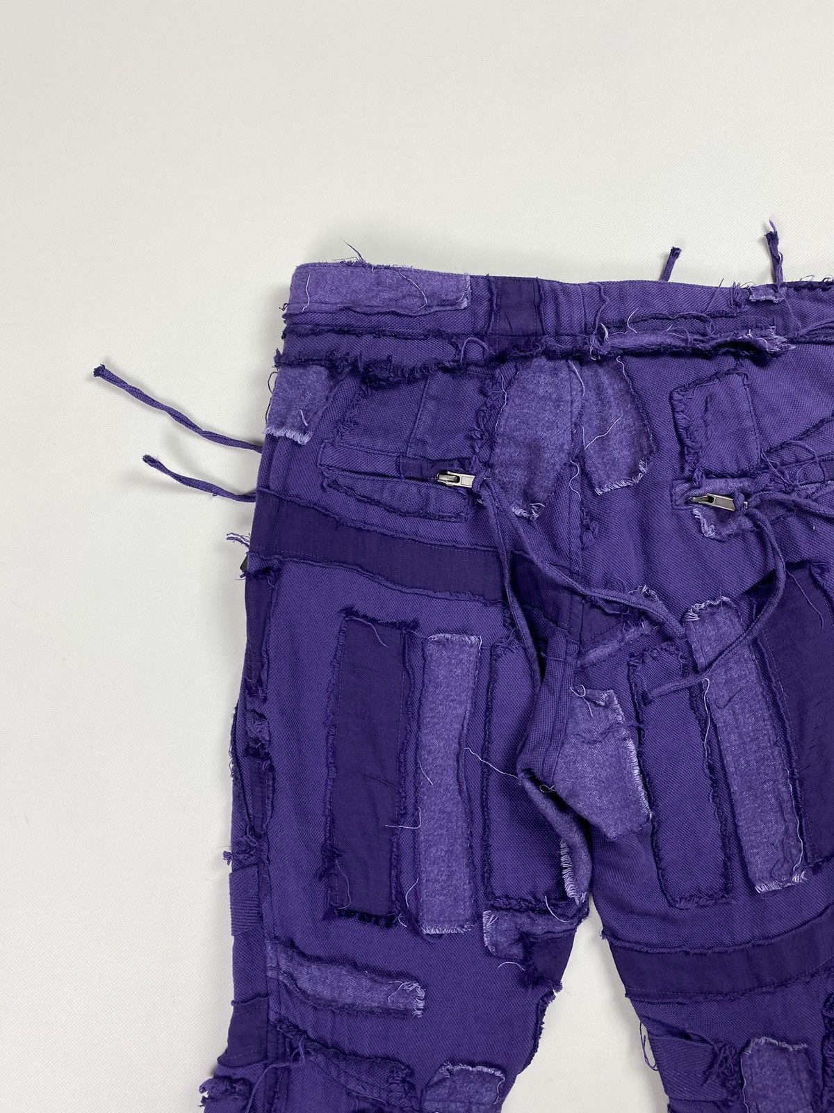 Haider Ackermann BNWT! Haider Ackermann ladies patchwork cropped pants Size 25" / US 0 / IT 36 - 25 Thumbnail
