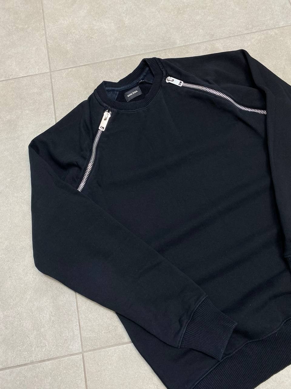 Diesel Vintage Diesel Y2K Sleeve Zipper Oversized Sweatshirt Size US S / EU 44-46 / 1 - 5 Thumbnail