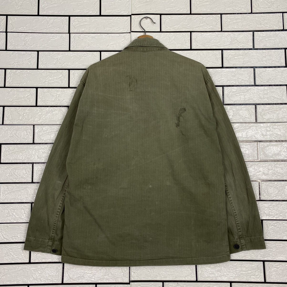 Vintage 🔥TRUE VINTAGE 40’s 13 STARS BUTTON HBT JACKET MILITARY USN Size US M / EU 48-50 / 2 - 8 Thumbnail