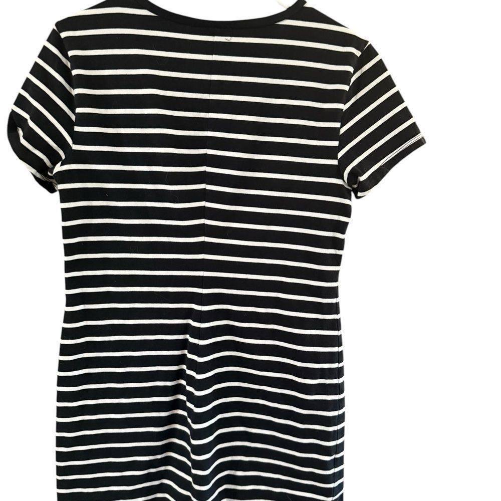 Old Navy Old Navy Black and White Sheath Mini Dress Size L / US 10 / IT 46 - 4 Thumbnail